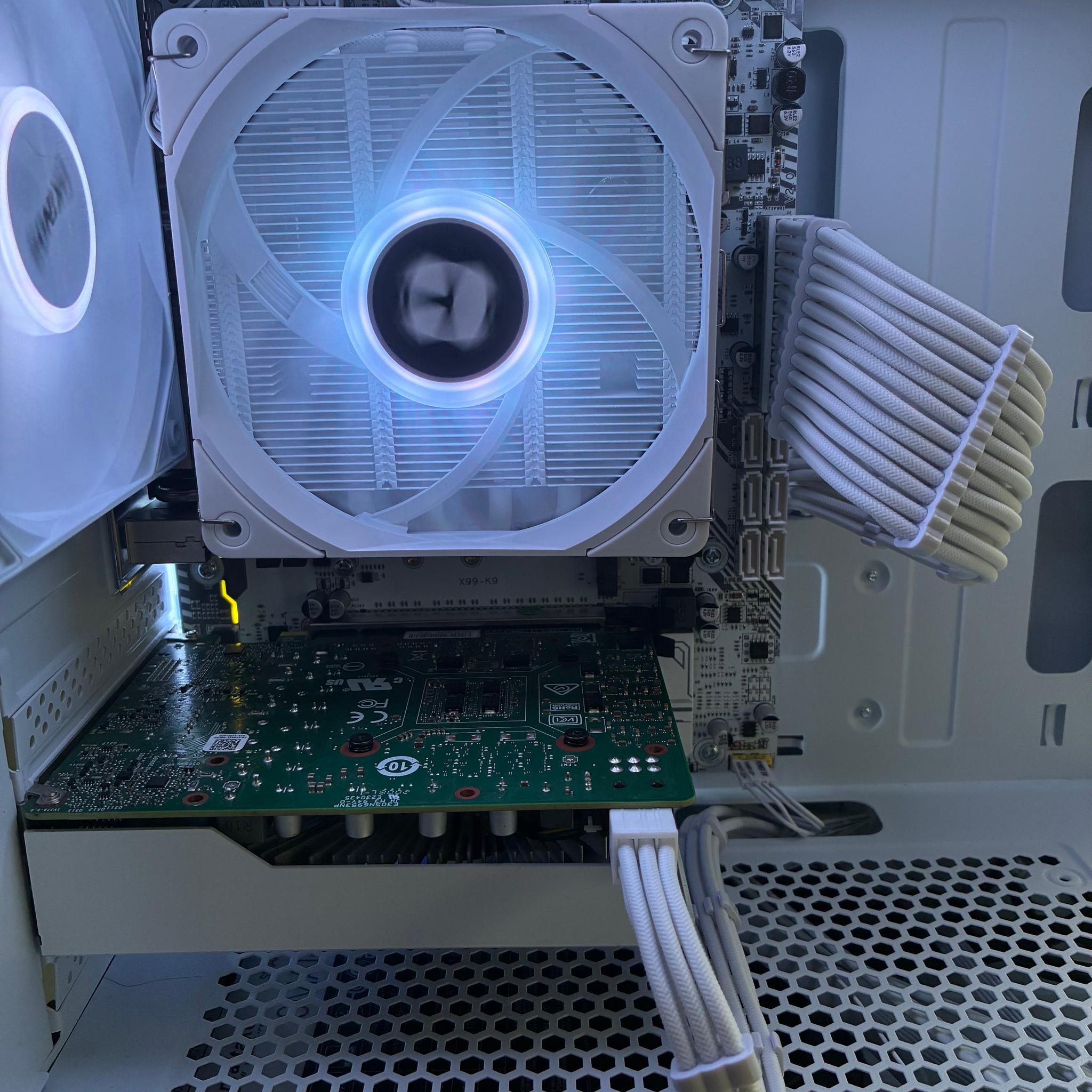 White Gaming PC | 1660 Super | Xeon E5-2660 V4 | 32GB DDR4 RAM | 512GB Storage | 500W PSU
