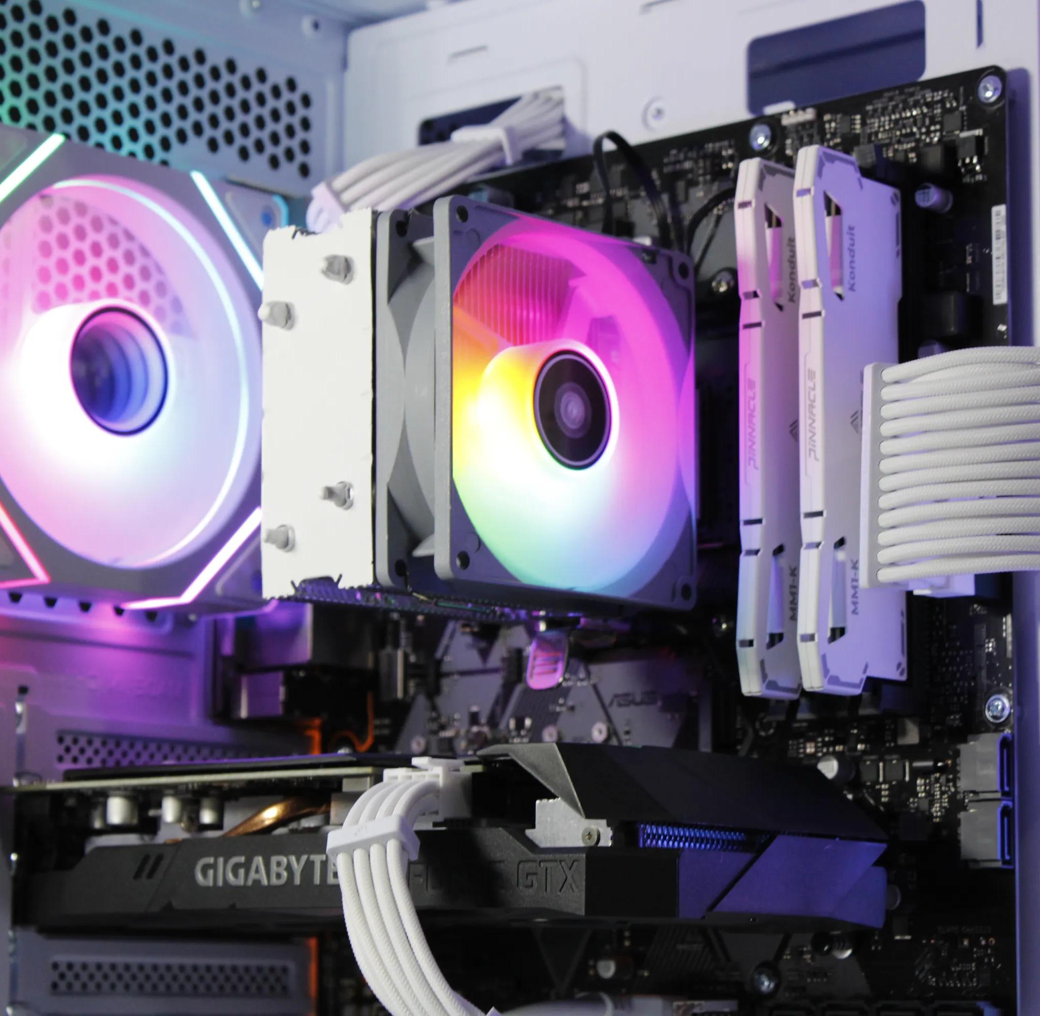 White Gaming PC [GTX 1660 TI][Ryzen 5 2600]