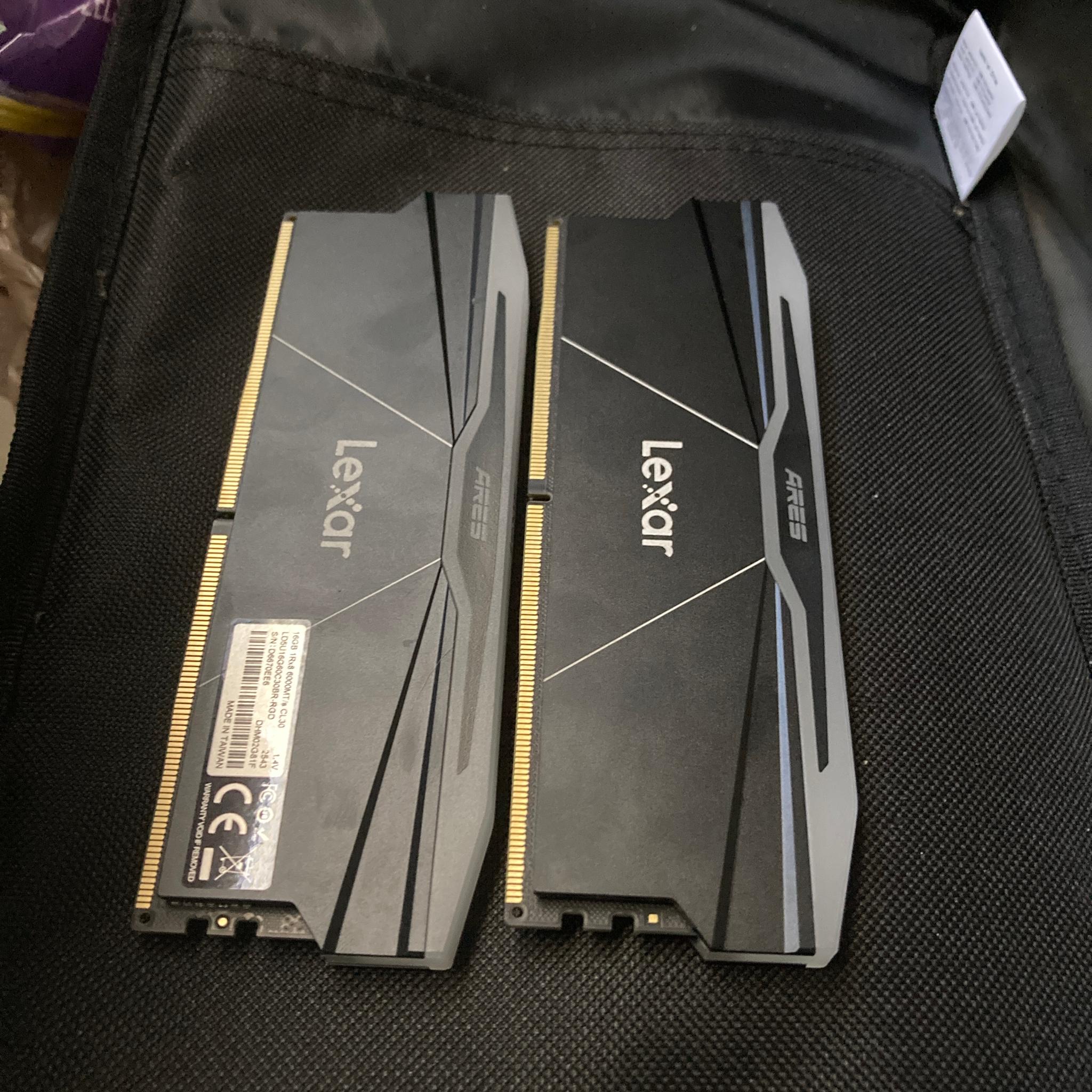 32gb ddr5 6000 Lexar ARES 2nd gen 288-pin
