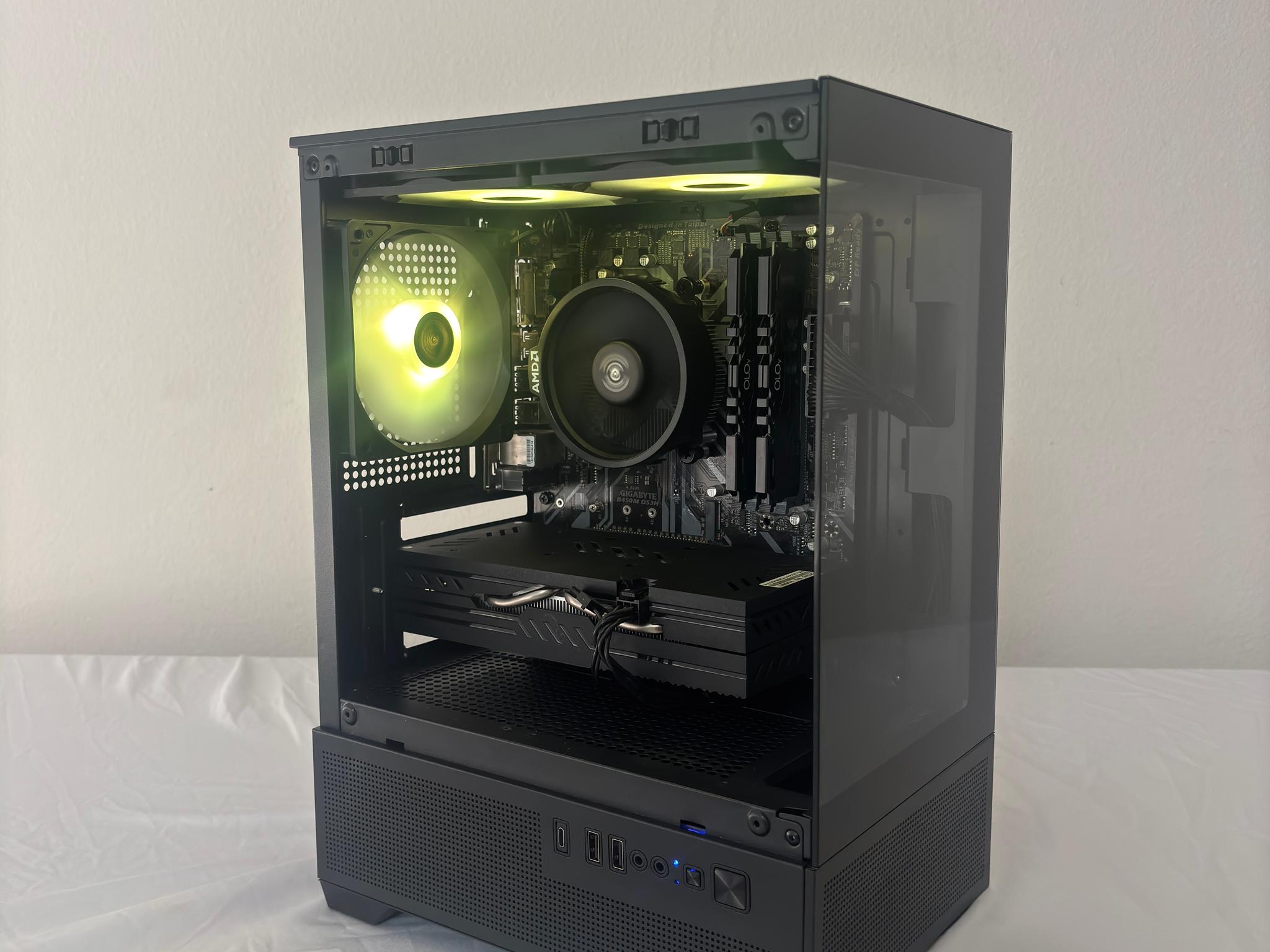 Ryzen 5 2600x + RX 580 Budget Gaming PC | 16GB RAM | WIFI | Win 11 Pro Activated | 500GB SSD
