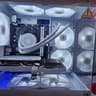 Arctic Beast Liquid cooled RIG Ryzen 7 5700G/ 32GB RAM/ 2TB SSD/ AMD RX6600