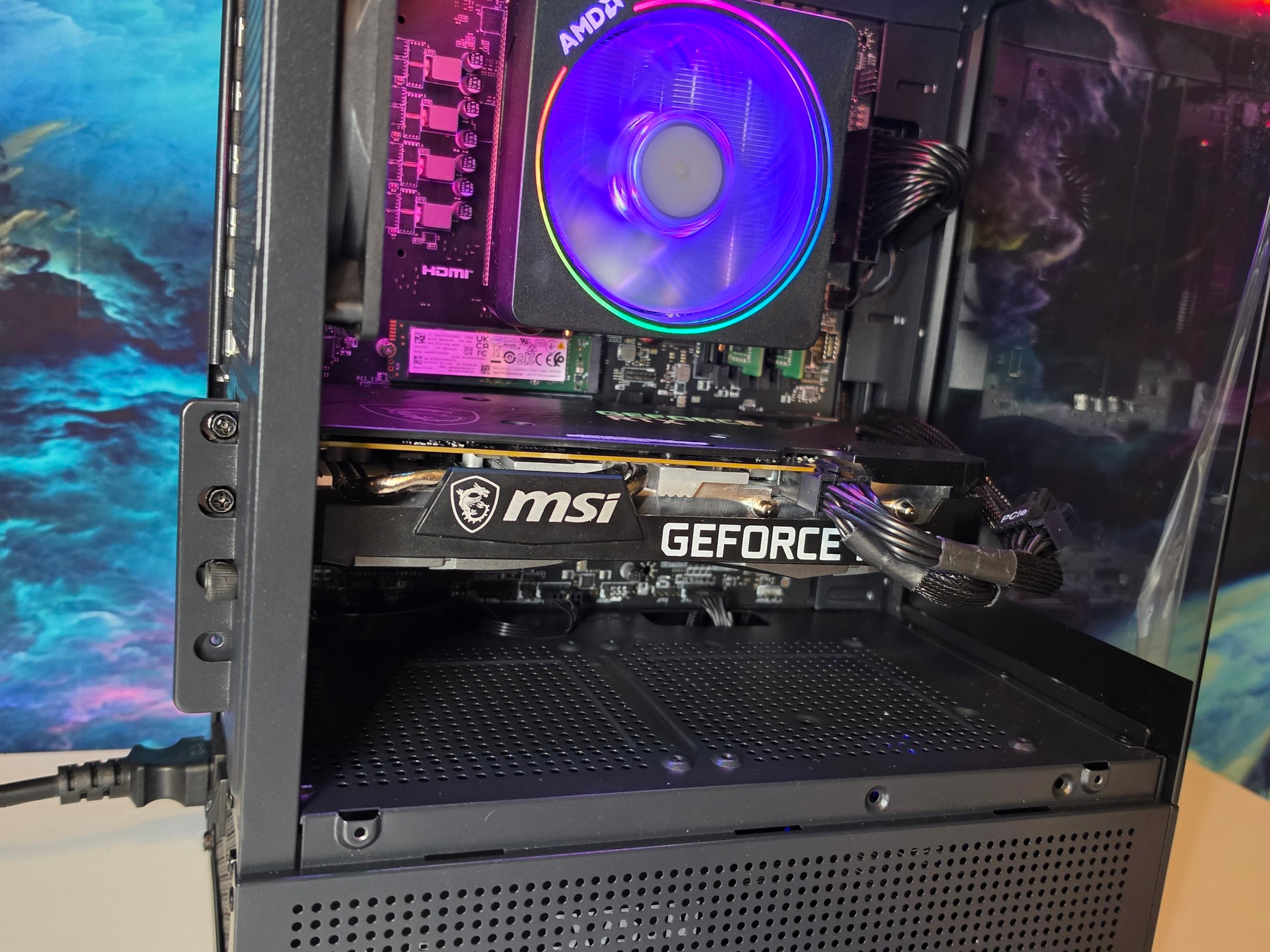 MSI RTX 3060ti 8gb + Ryzen 5500 PC Build #102