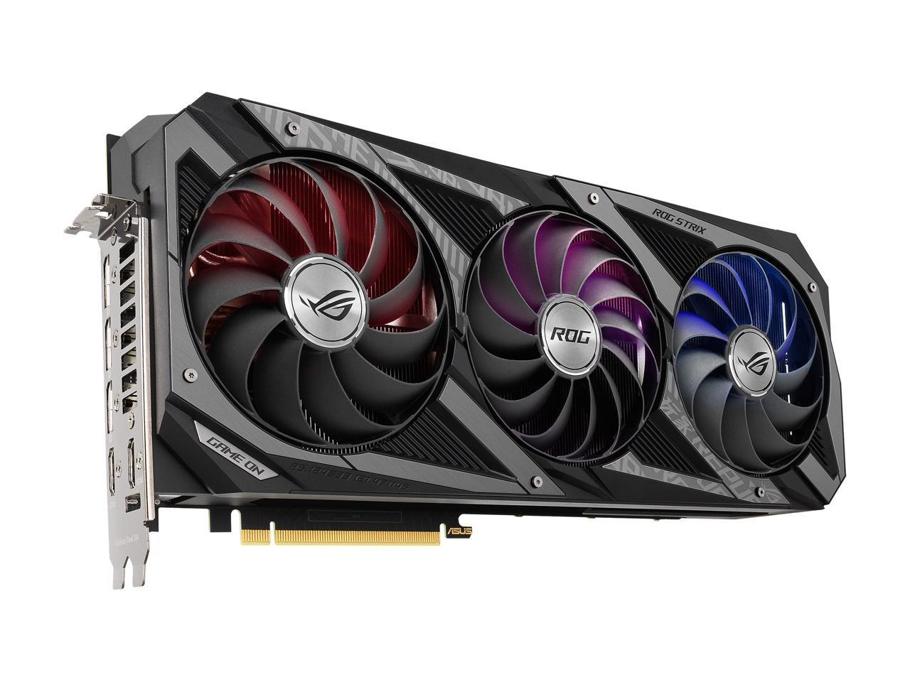 ASUS GeForce RTX 3070 Ti 8GB ROG STRIX GAMING OC Video Graphics Card GPU