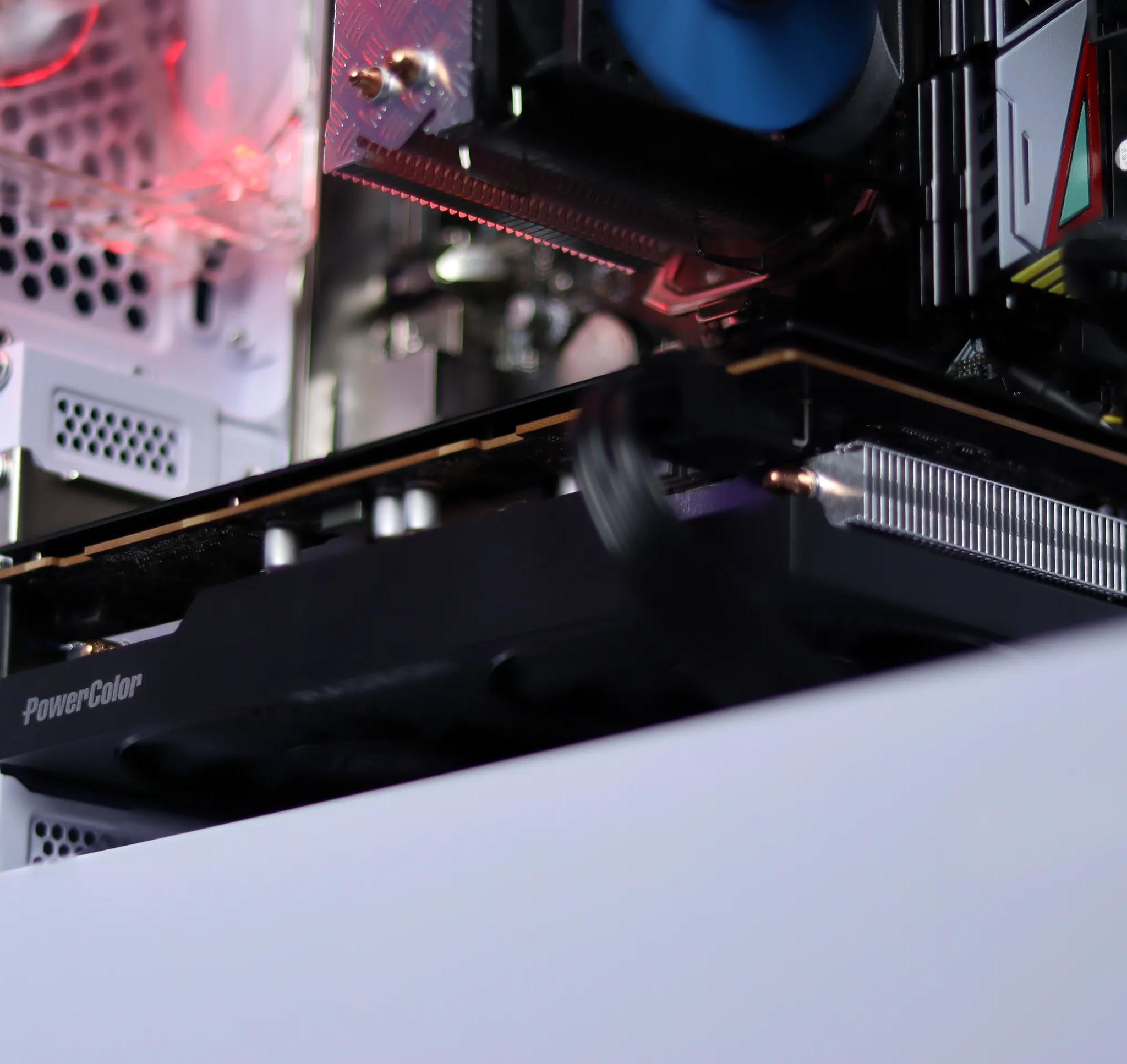 “PH76” RX 7600 Ryzen 7 5800X 16GB Windows 11 1TB Workstation Gaming PC PowerHouse