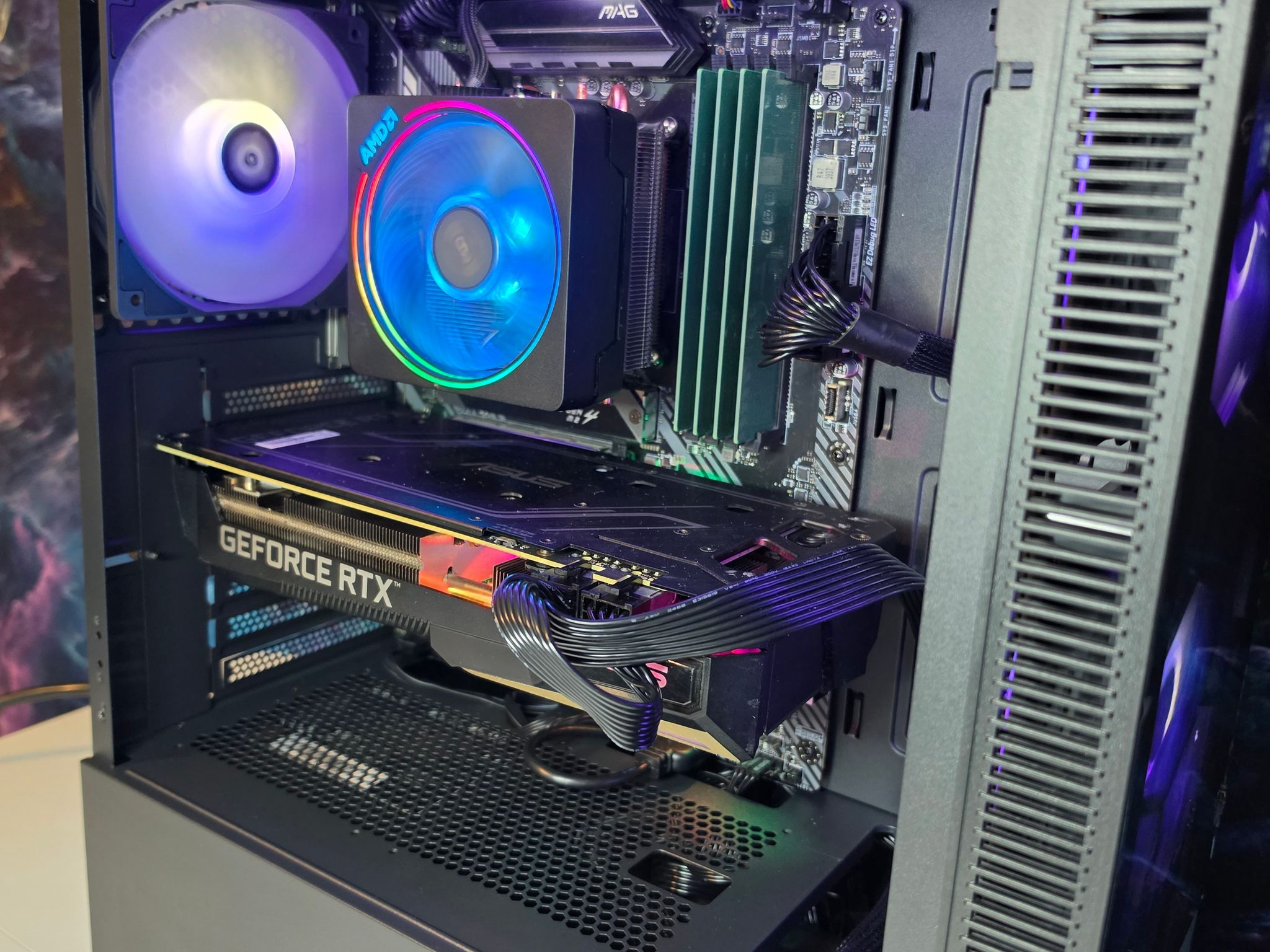 ASUS RTX 3070 8gb + Ryzen 5500 PC Build #109