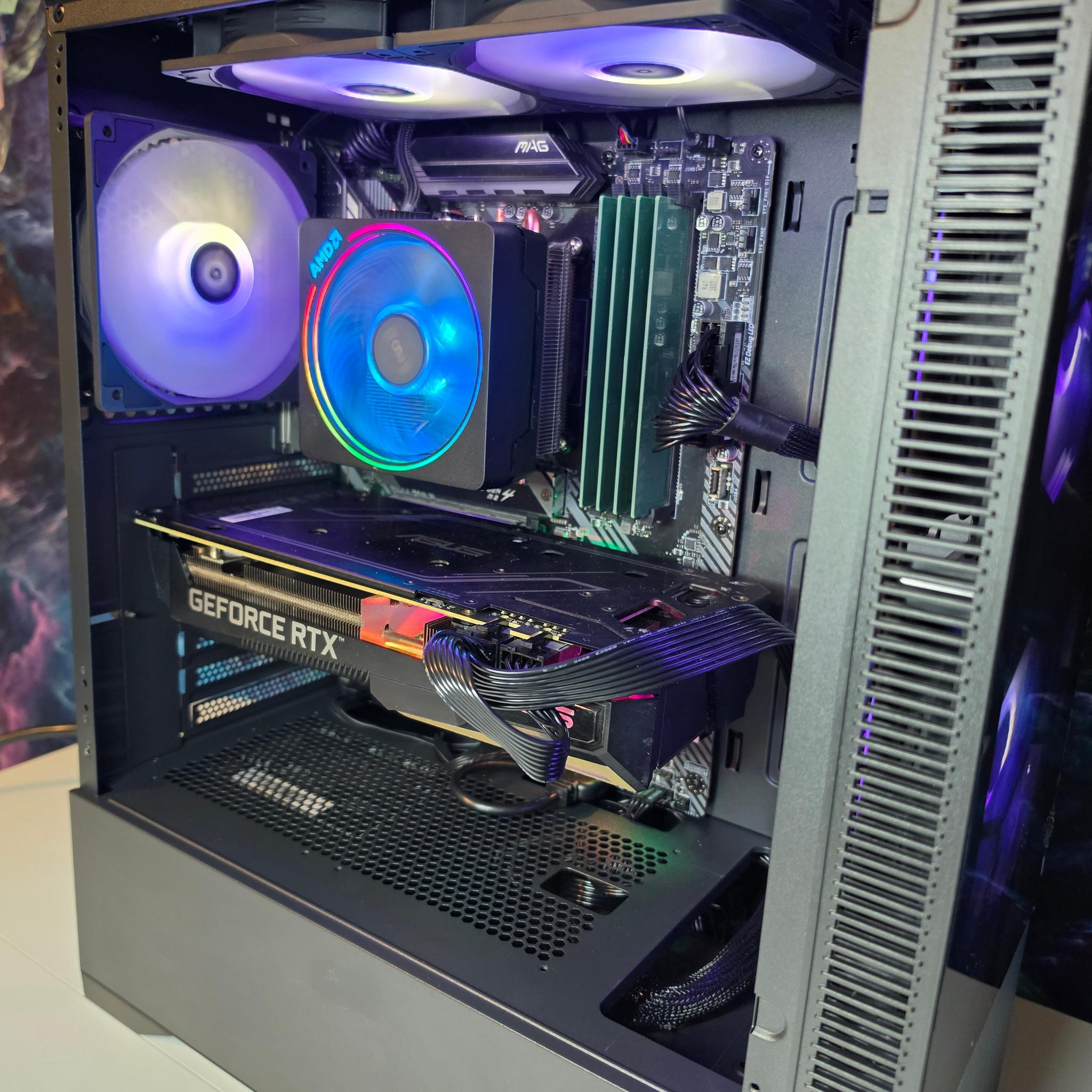 ASUS RTX 3070 8gb + Ryzen 5500 PC Build #109