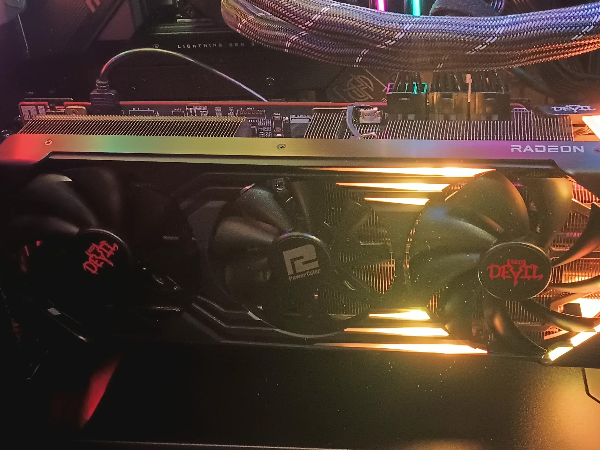 Powercolor AMD Radeon RX 6950 XT Red Devil 16GB (ptm pad, gelid thermal pads)