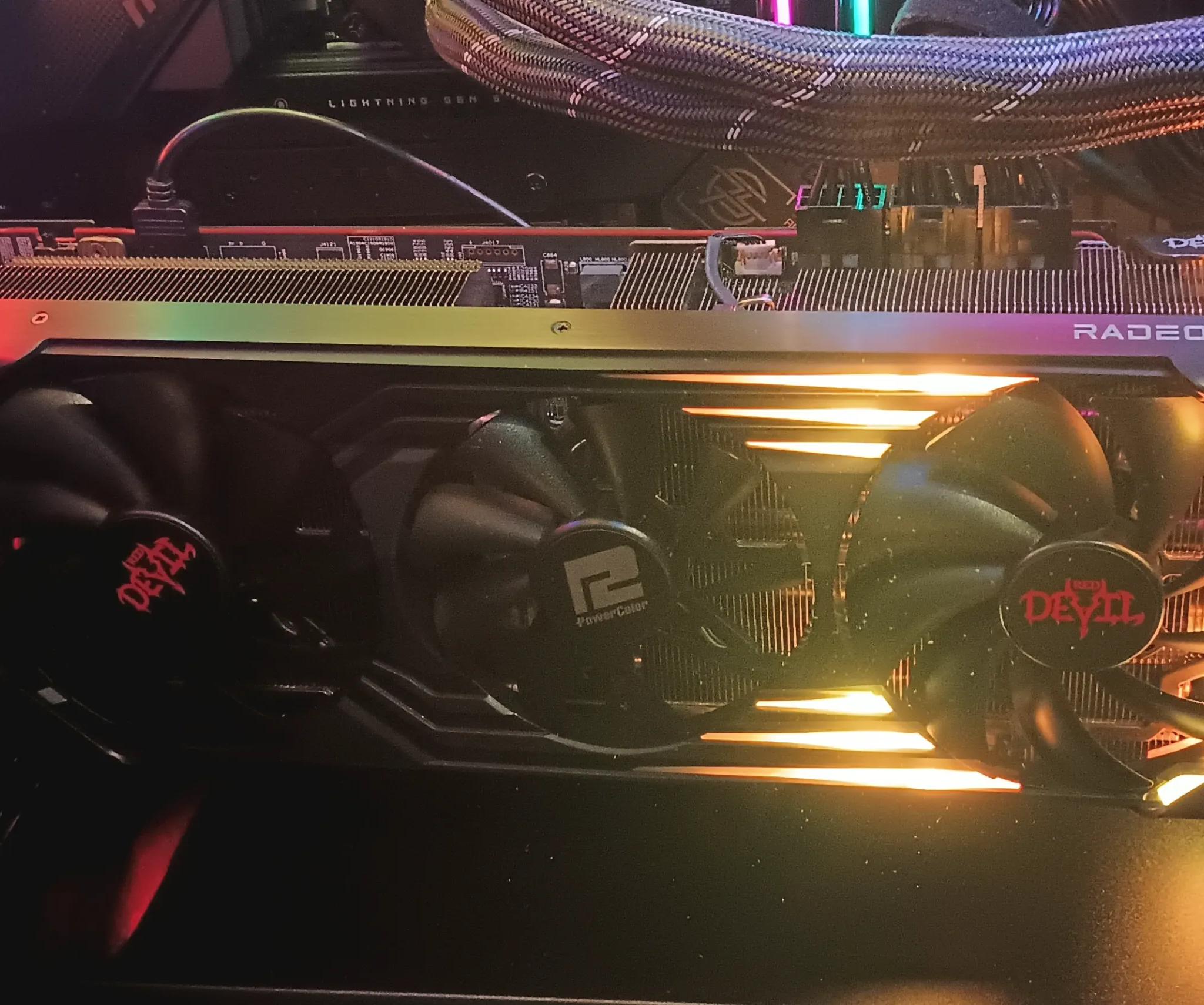 Powercolor AMD Radeon RX 6950 XT Red Devil 16GB (ptm pad, gelid thermal pads)