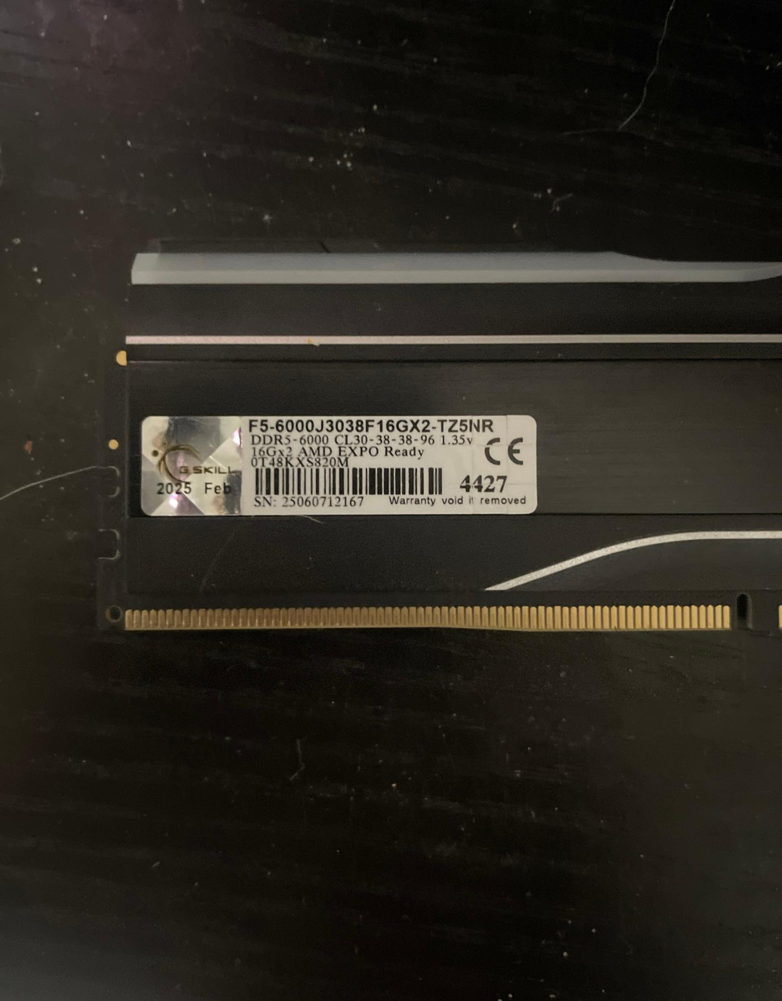 G.skill trident z5 32gb 16x2 SDR5-6000