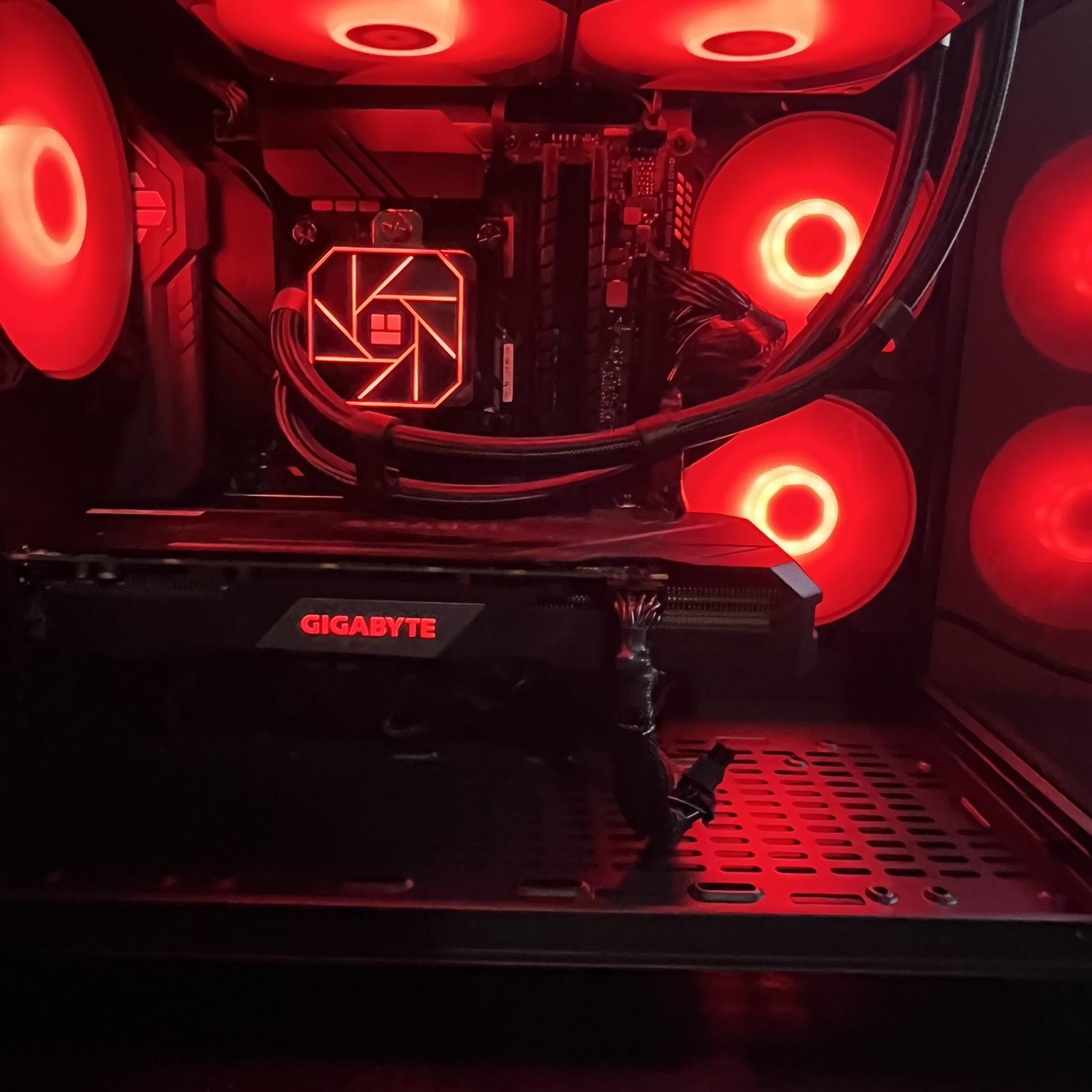 🔥⚔️⬛️ Dark Knight||Liquid Cooled Gaming PC⚔️ GTX 1660 Super 6GB⚔️Intel 10100f⚔️16GB DDR4