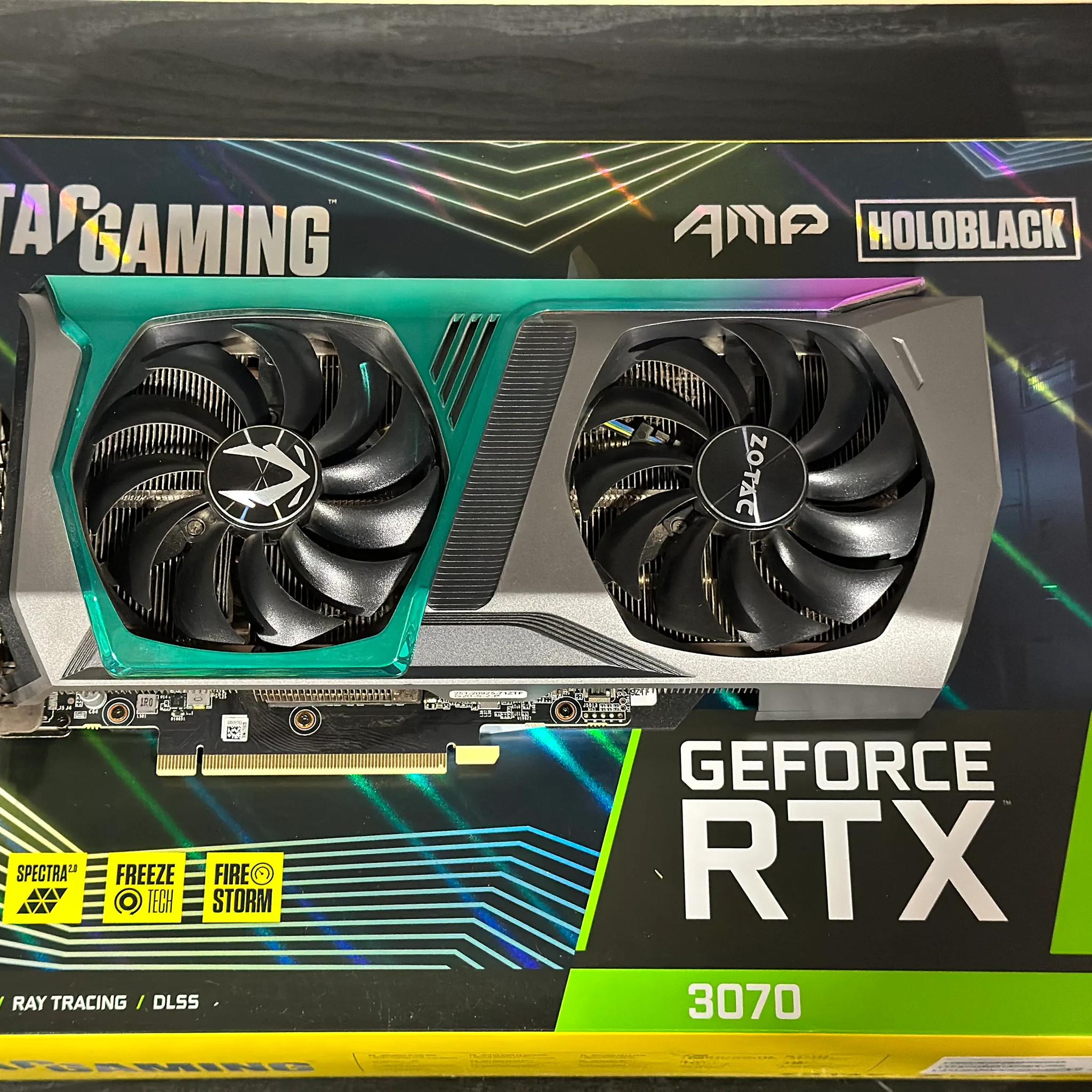 ZOTAC GAMING GeForce RTX 3070 AMP Holo PCIE 4.0 Gaming Graphics Card