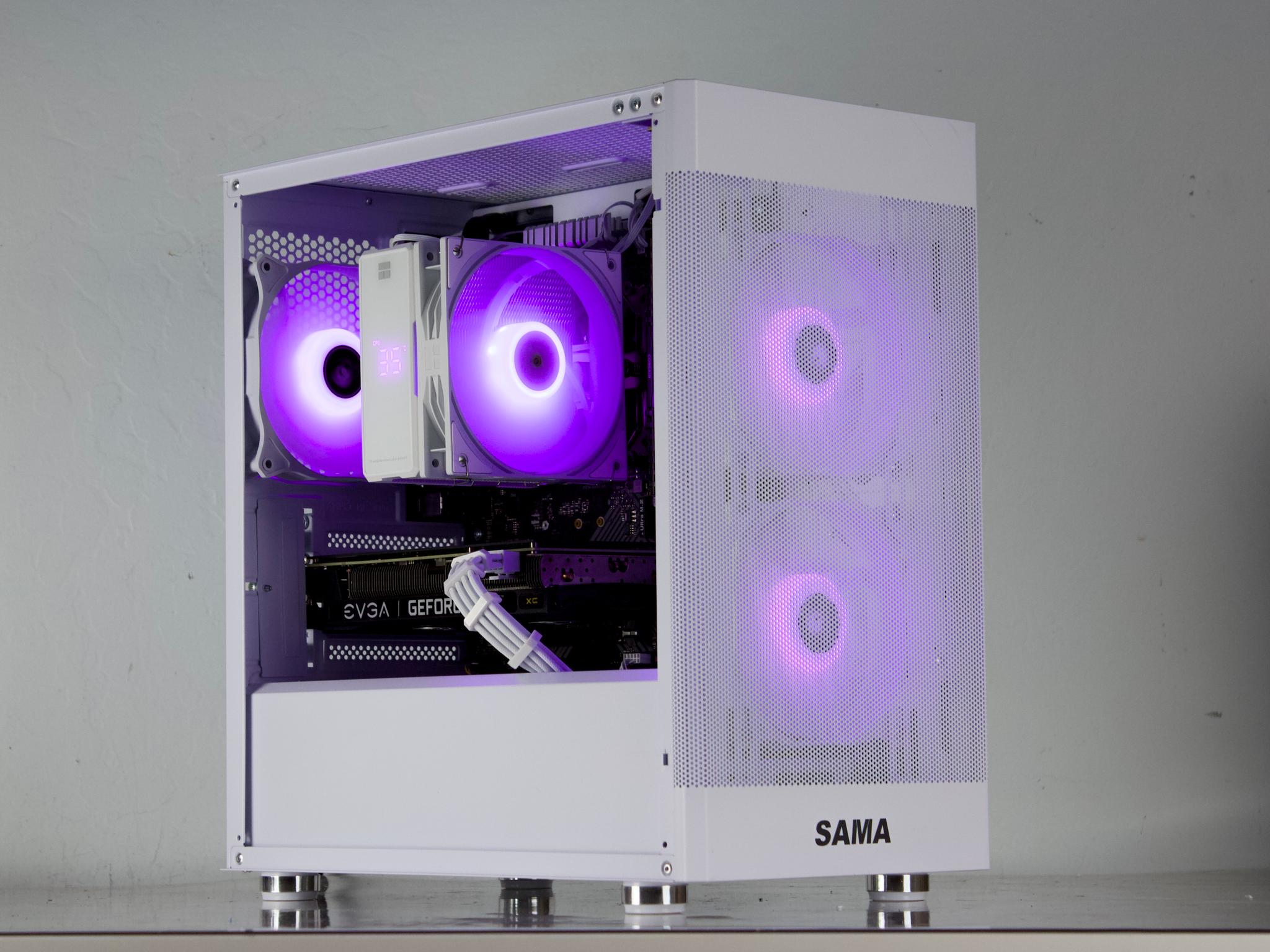 🤍🩵 RTX 3060/ Ryzen 5500 / 16GB / 1TB Gaming PC 🩵🤍- ARGB, WiFi, BlueTooth