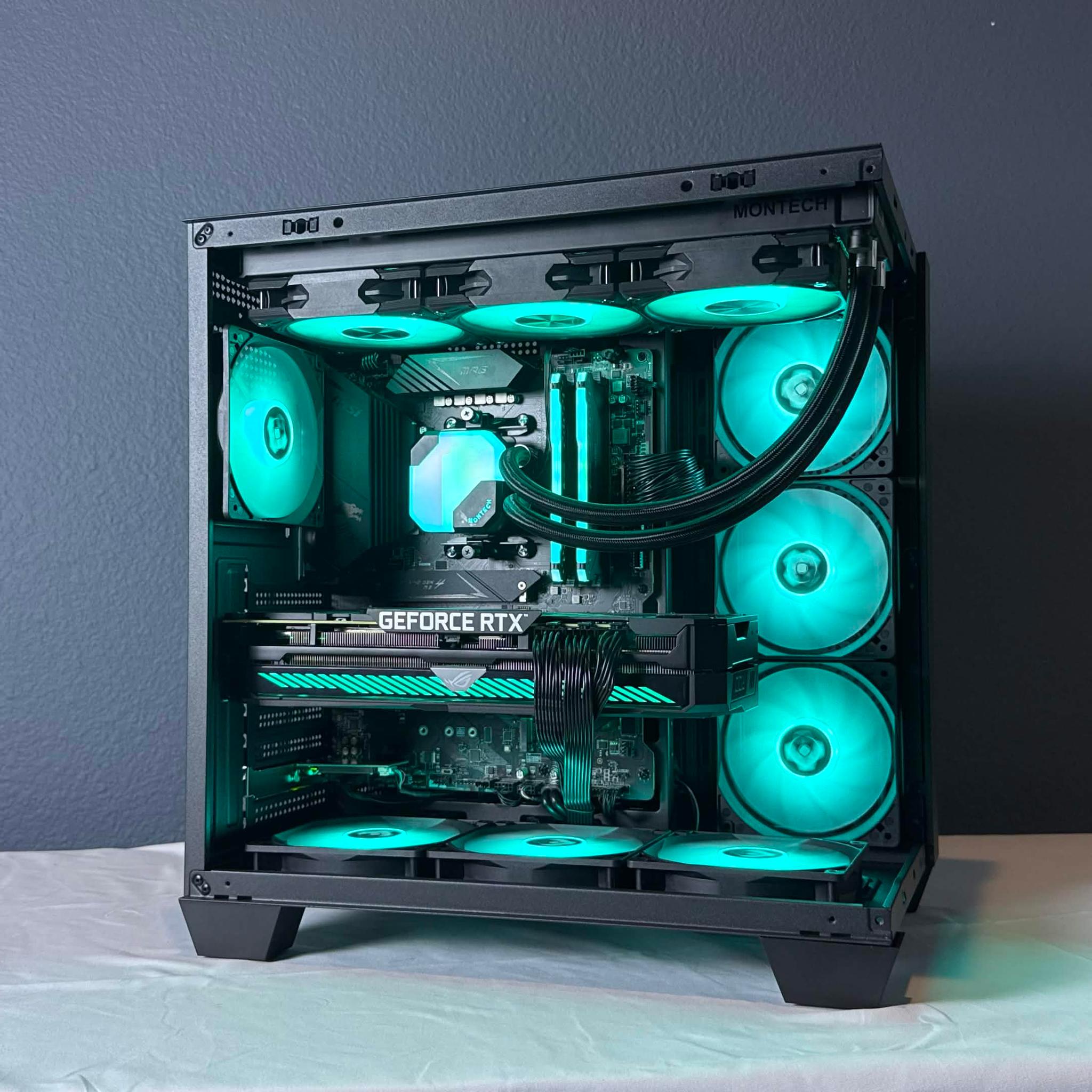 The Showoff 1440P Gaming PC | RTX 3080 | Ryzen 7 | 32 Gb Ram | 1 TB SSD | WIFI/BT | 1080P Killer