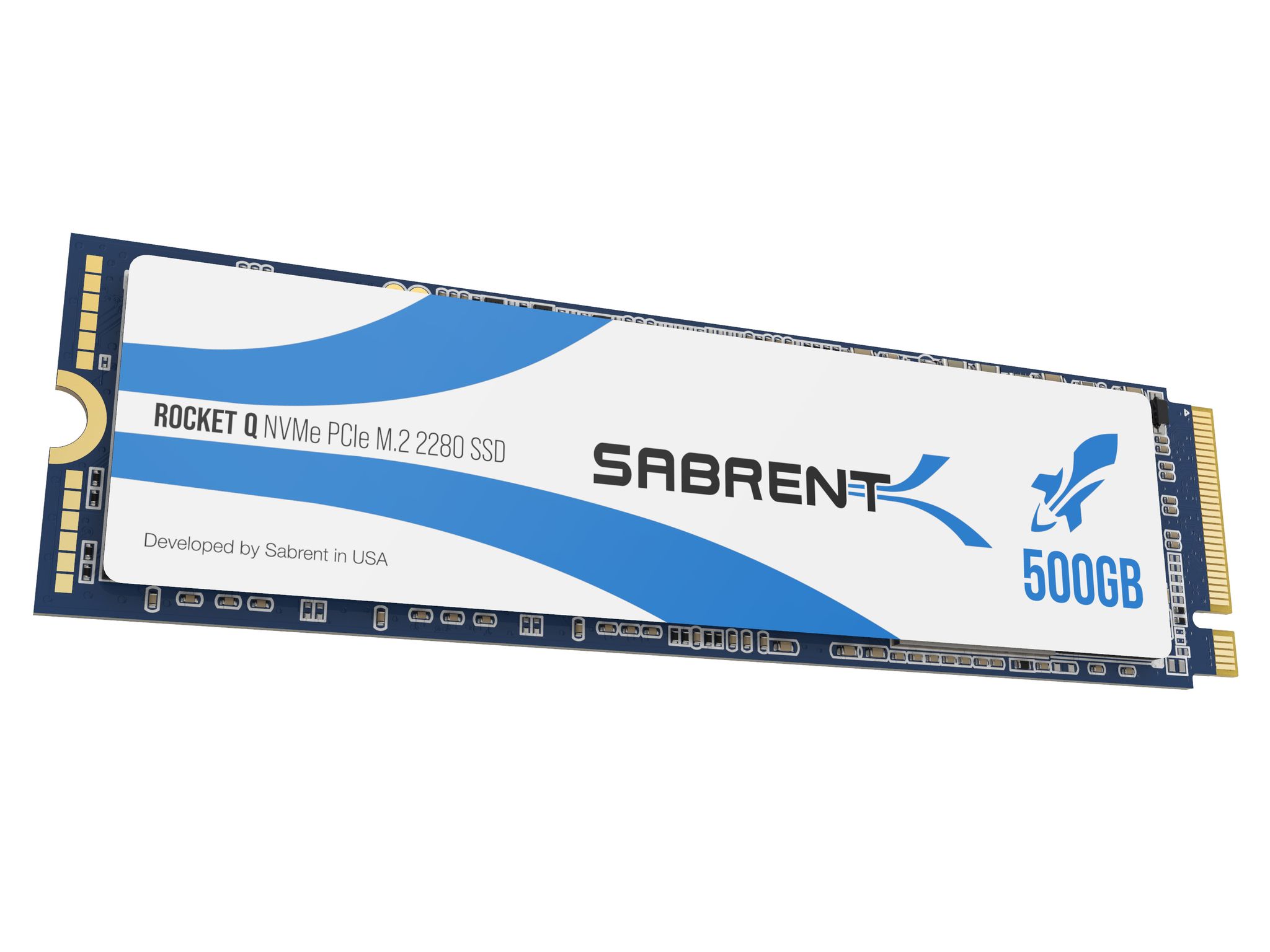SABRENT Rocket Q 500GB NVMe PCIe M.2 2280 Internal SSD High Performance