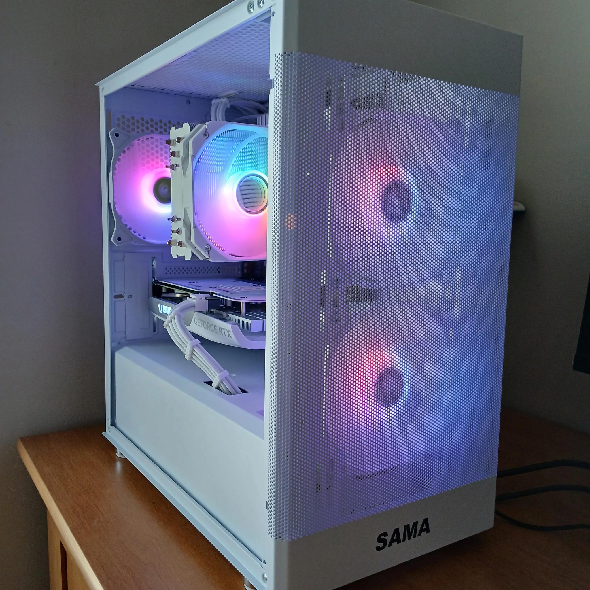 All White | RTX 4060 | Ryzen 7 5700 | 32GB RAM