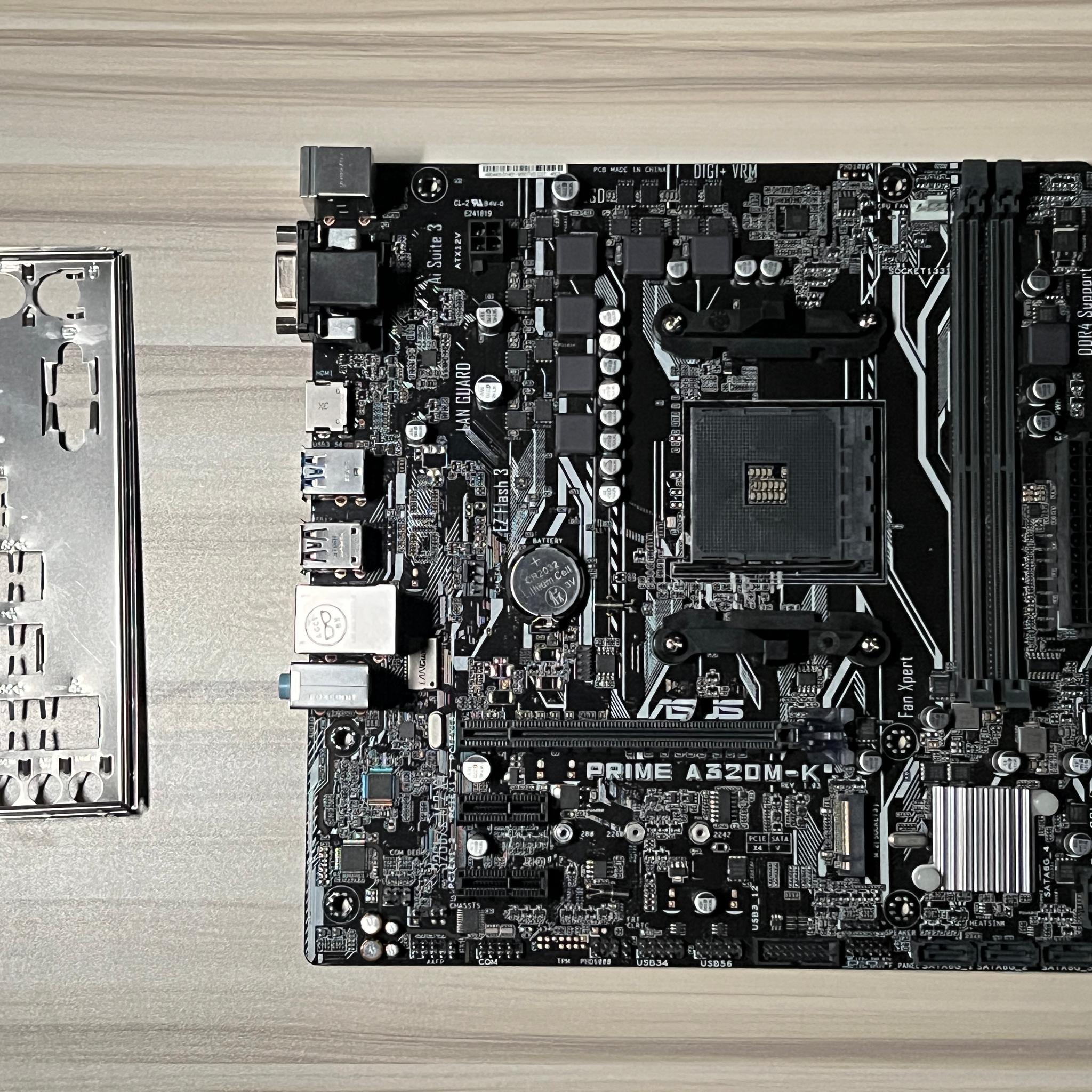 ASUS Prime A320M-K **Tested Working**