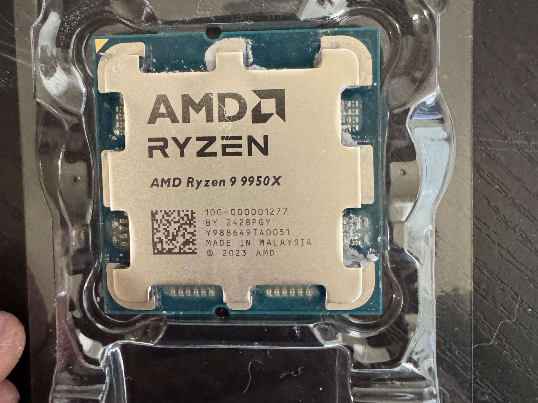 **For Sale** very lightly used AMD Ryzen 9950x