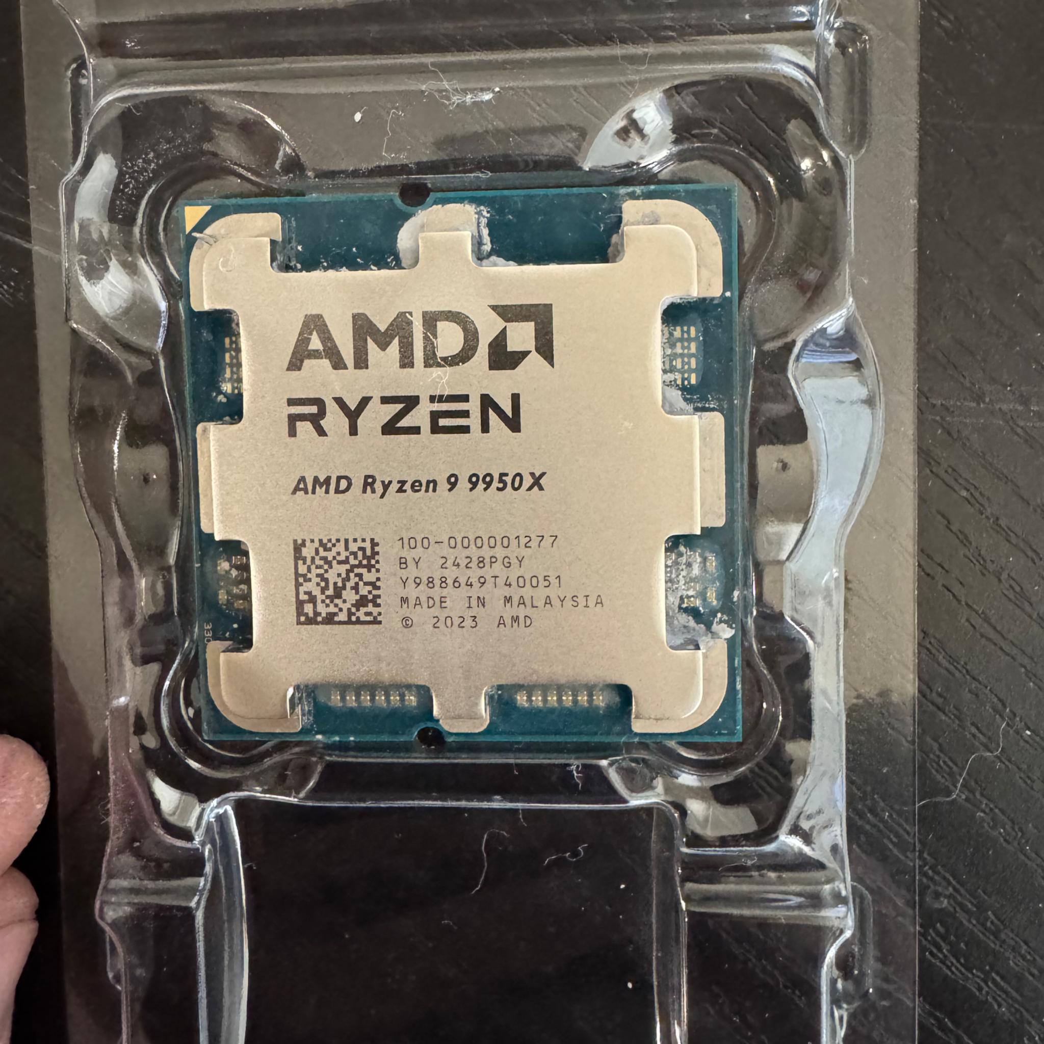 **For Sale** very lightly used AMD Ryzen 9950x