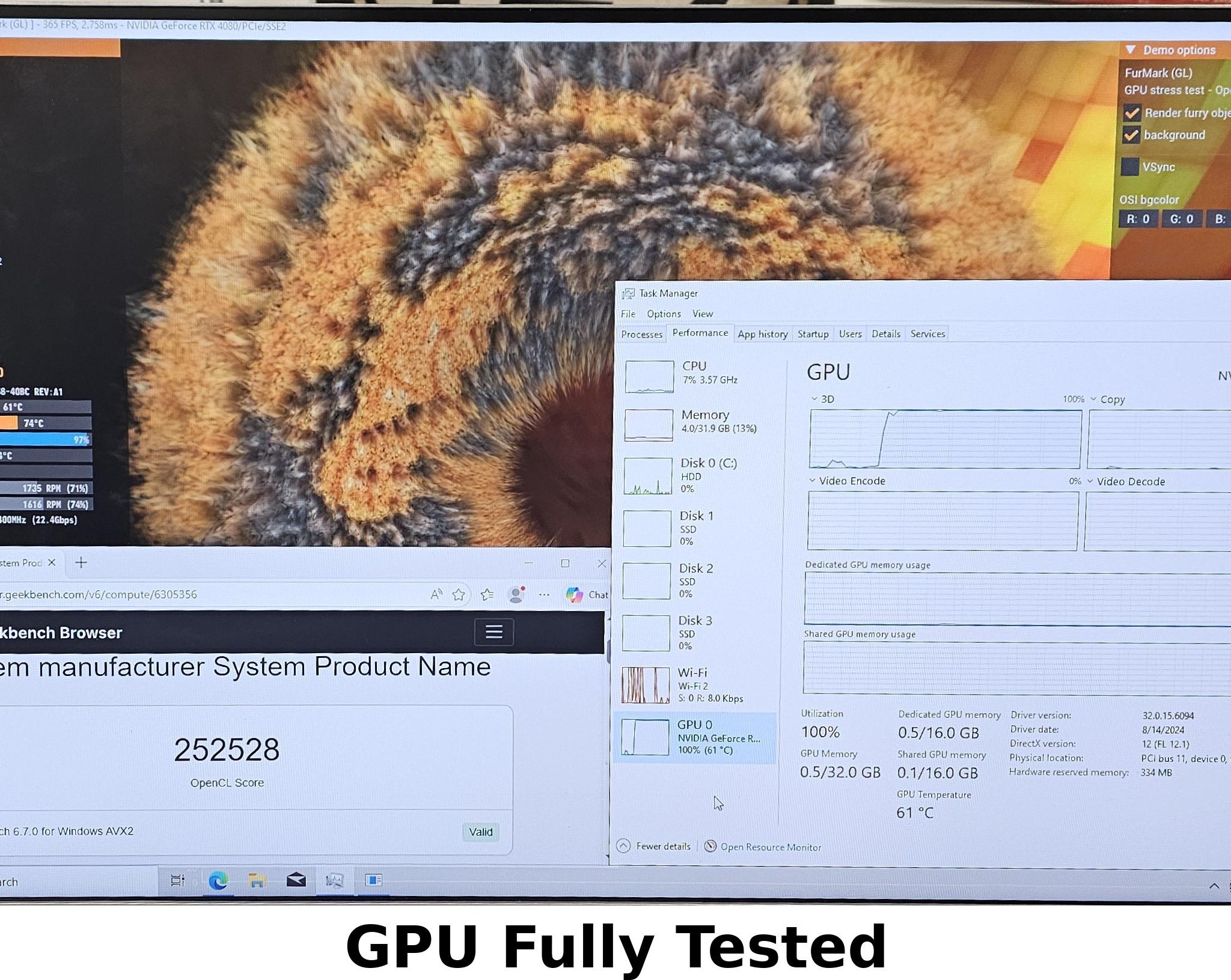 RTX 4080 Gigabyte NVIDIA GeForce 16GB