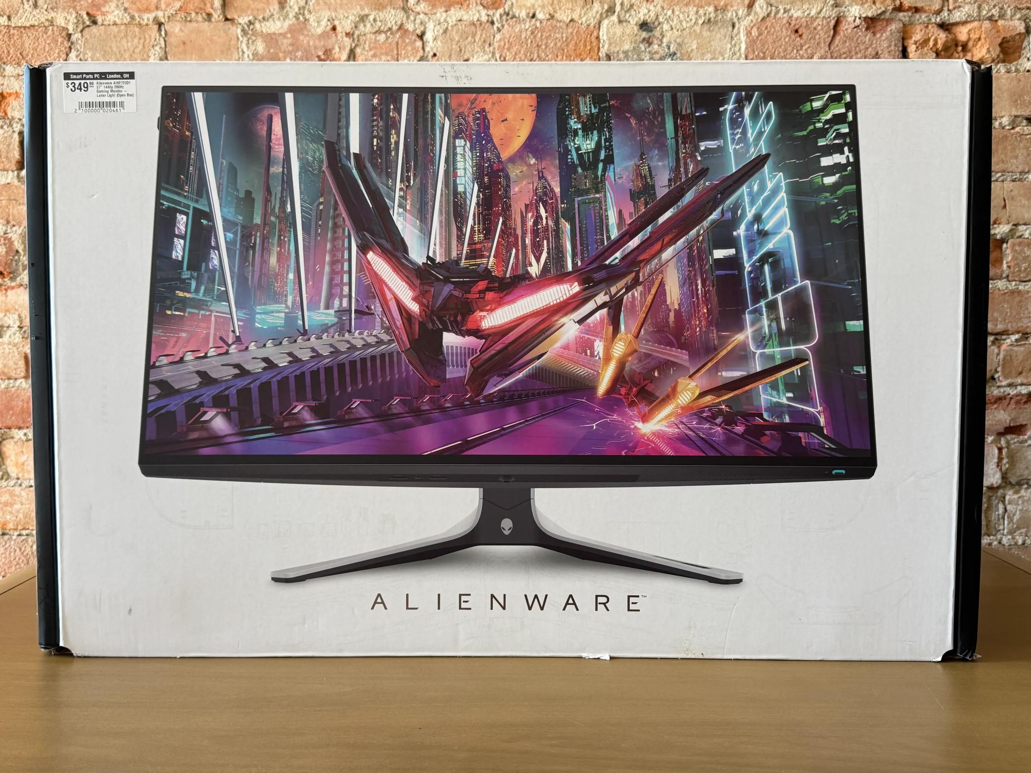 Alienware AW2723DF 27" 1440p 280Hz Gaming Monitor – Lunar Light (Refurbished by Dell)