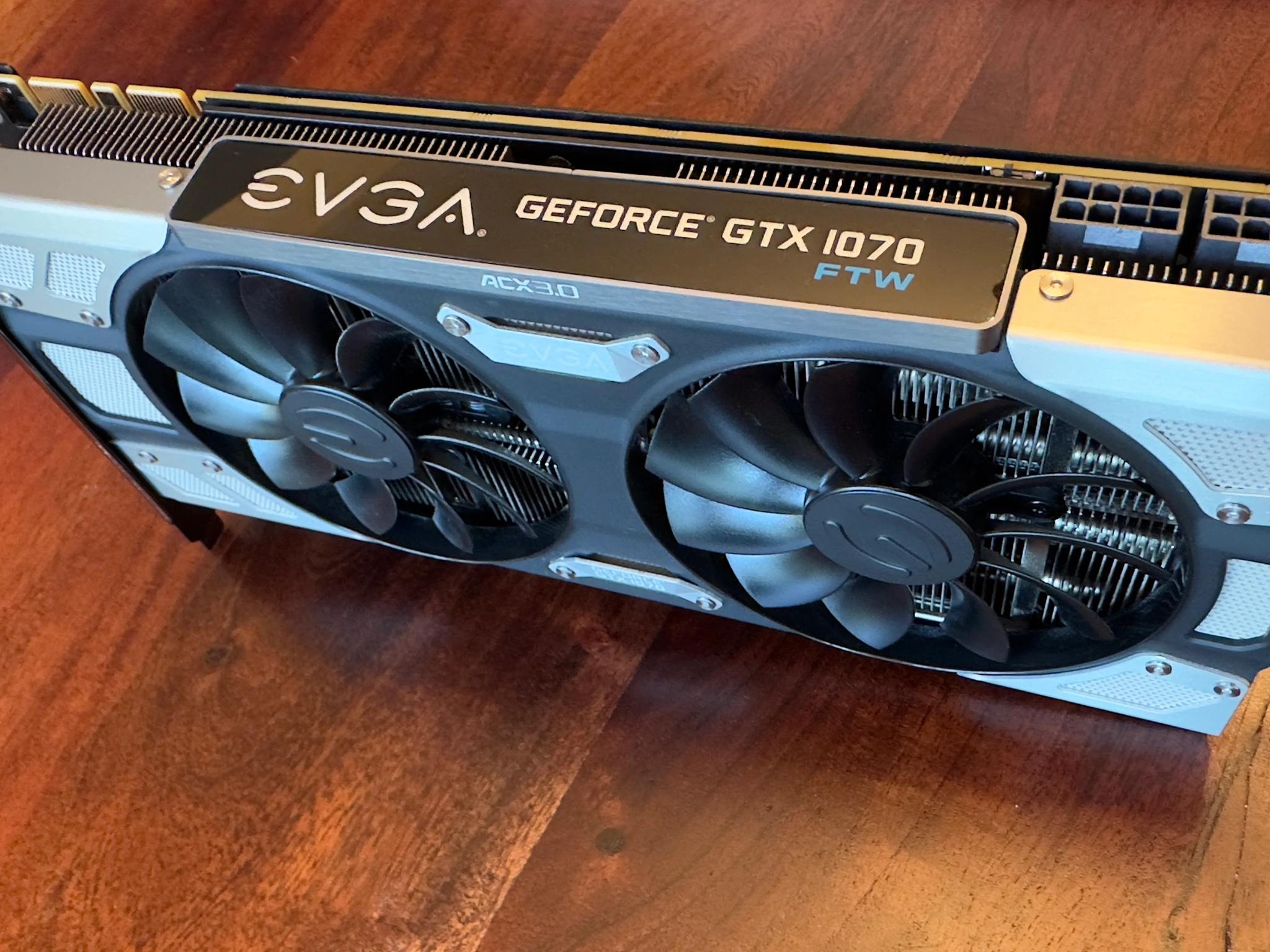 EVGA GeForce GTX 1070 FTW Gaming GPU