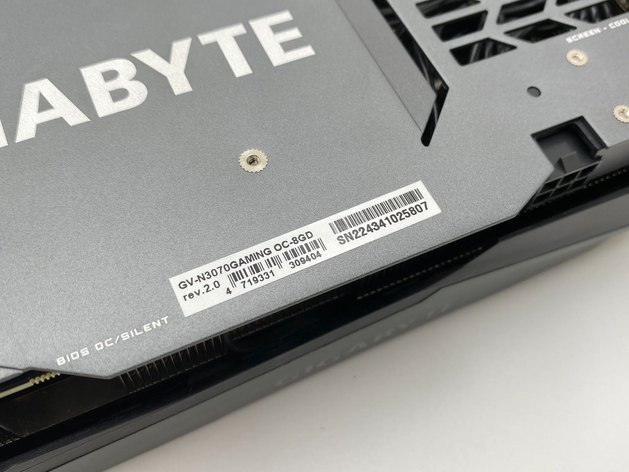 GIGABYTE GeForce RTX 3070 GAMING OC 8GB GDDR6 Graphics Card