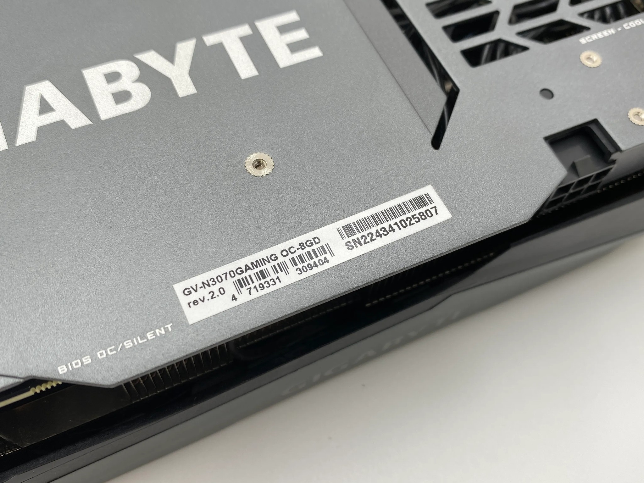 GIGABYTE GeForce RTX 3070 GAMING OC 8GB GDDR6 Graphics Card