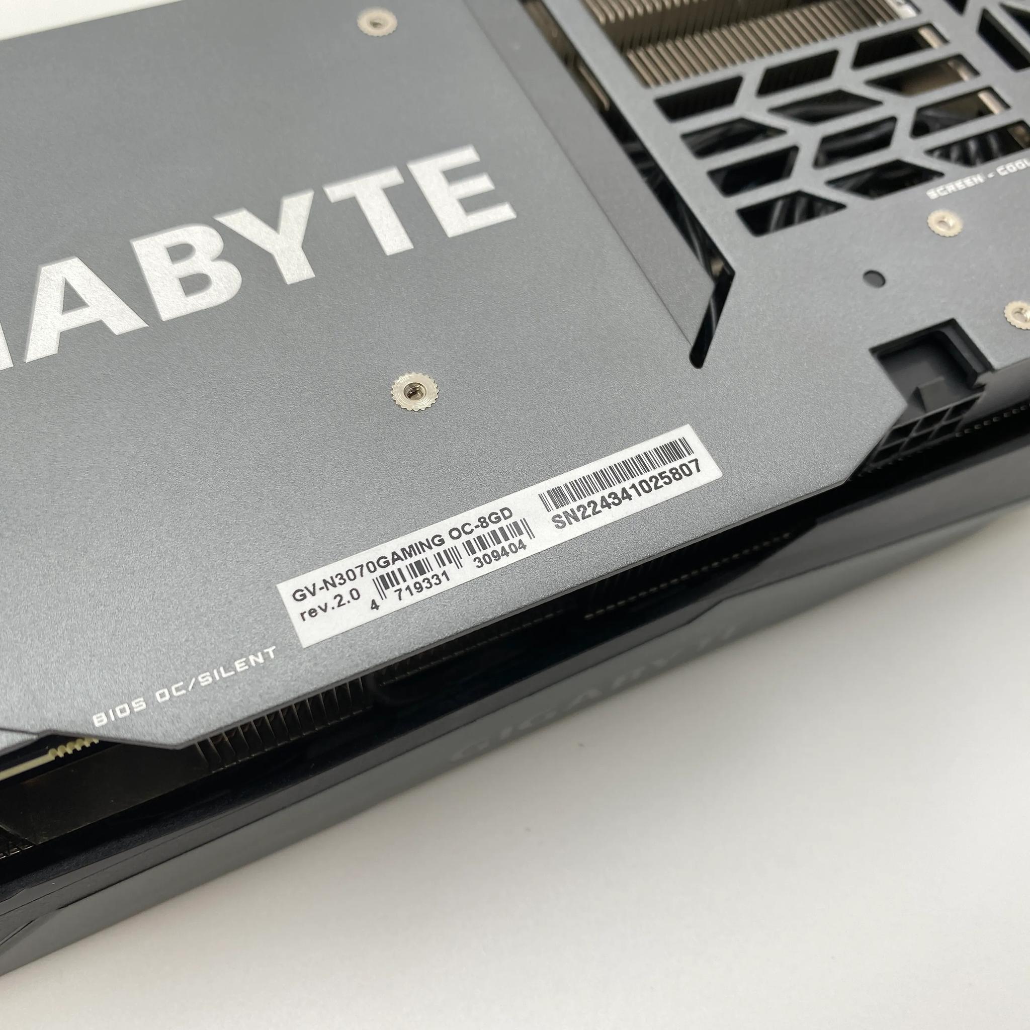 GIGABYTE GeForce RTX 3070 GAMING OC 8GB GDDR6 Graphics Card