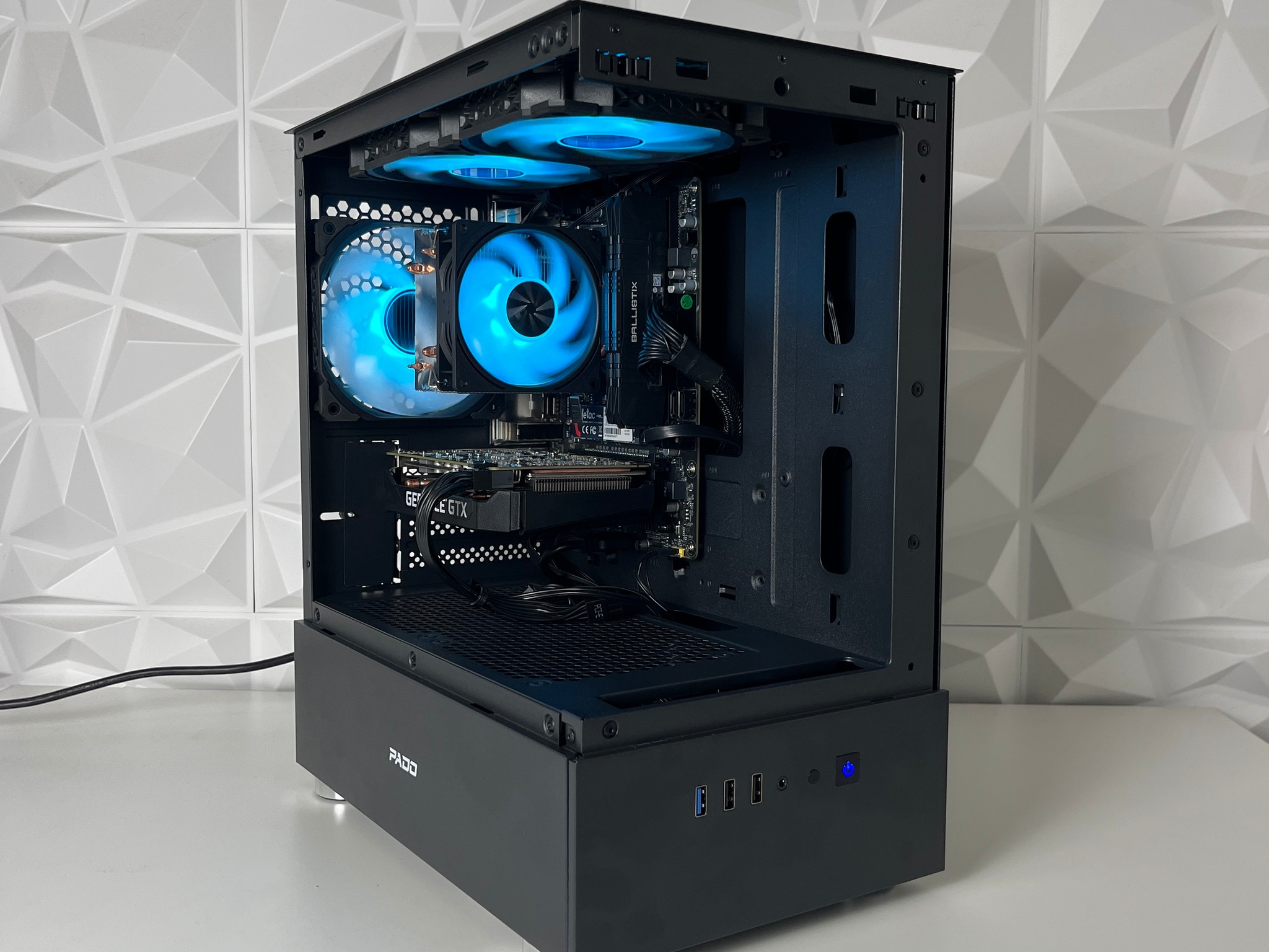 🩵🖤 | Black RGB Gaming PC | i5 10400T + GTX 1660 6GB | 16GB