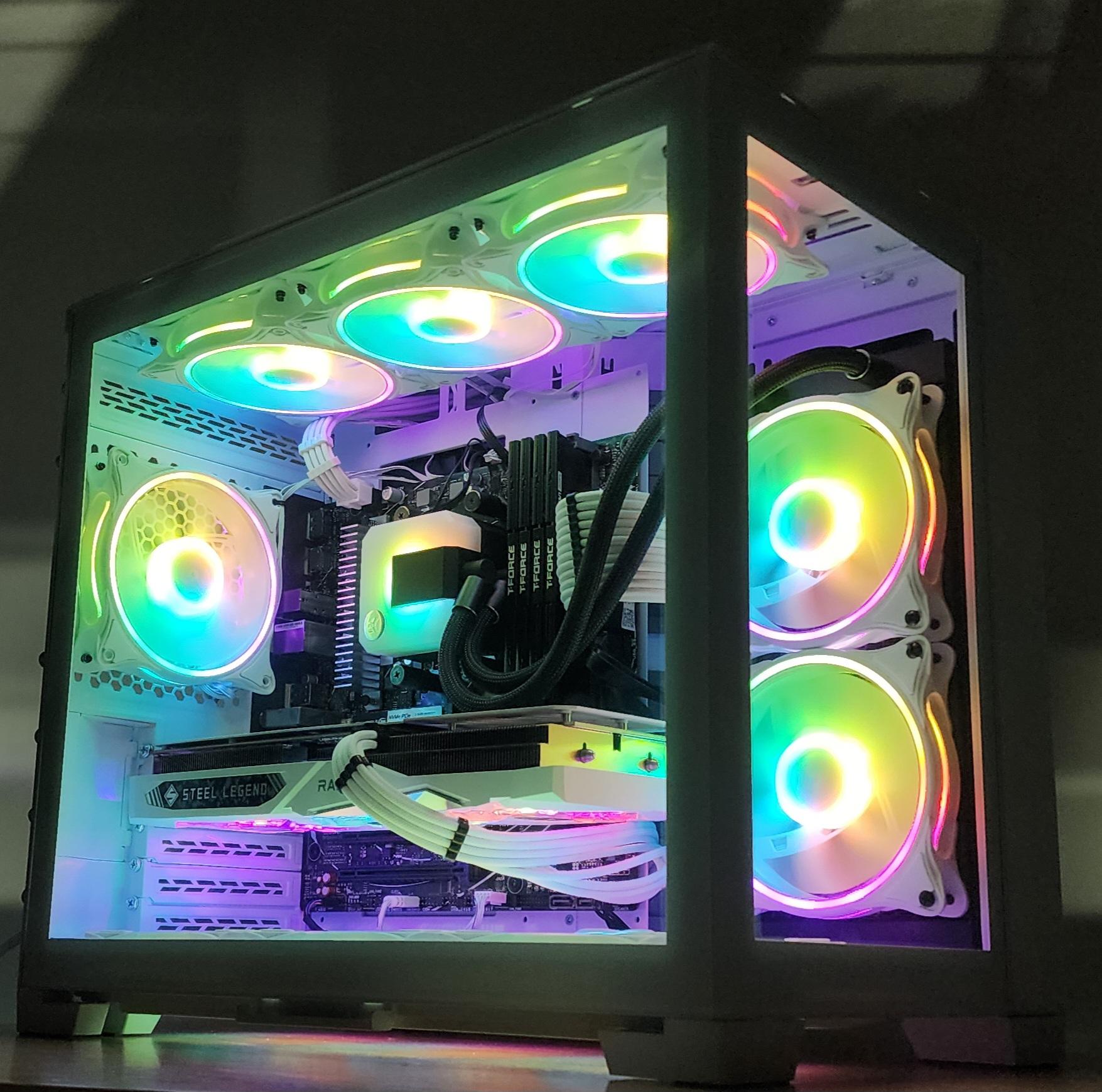 Gaming PC Ryzen 5 8400F 32GB RAM 1TB SSD RX 7600 8GB Windows 11 Computer