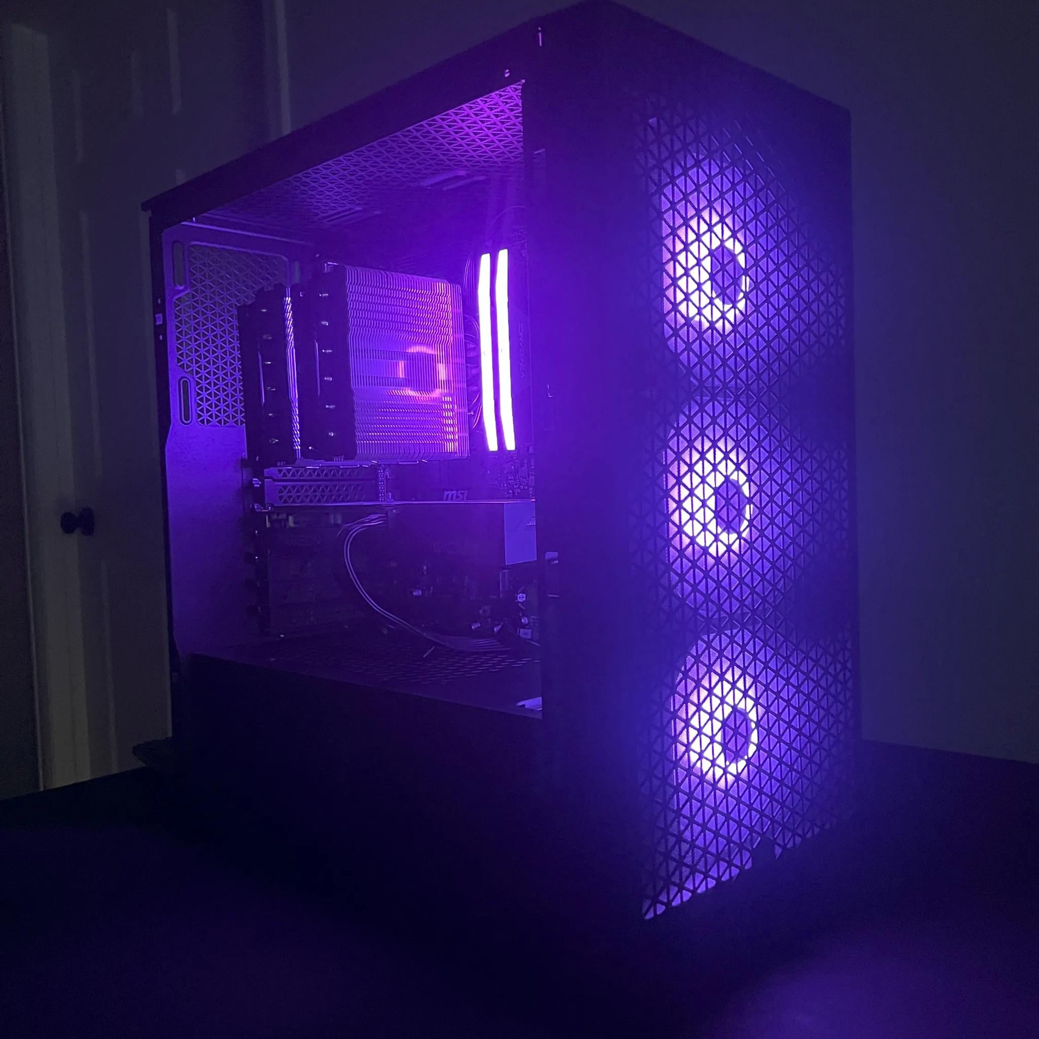 Beginner 1080p Gaming PC - Rx 6600 - Ryzen 5  7600x - 16 gb RAM