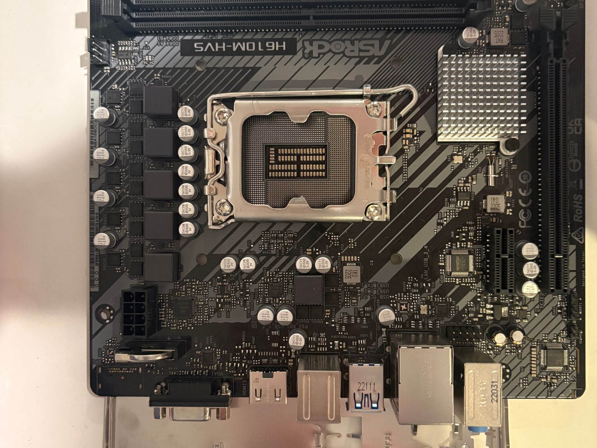ASROCK H610M-HDV LGA 1700 Motherboard
