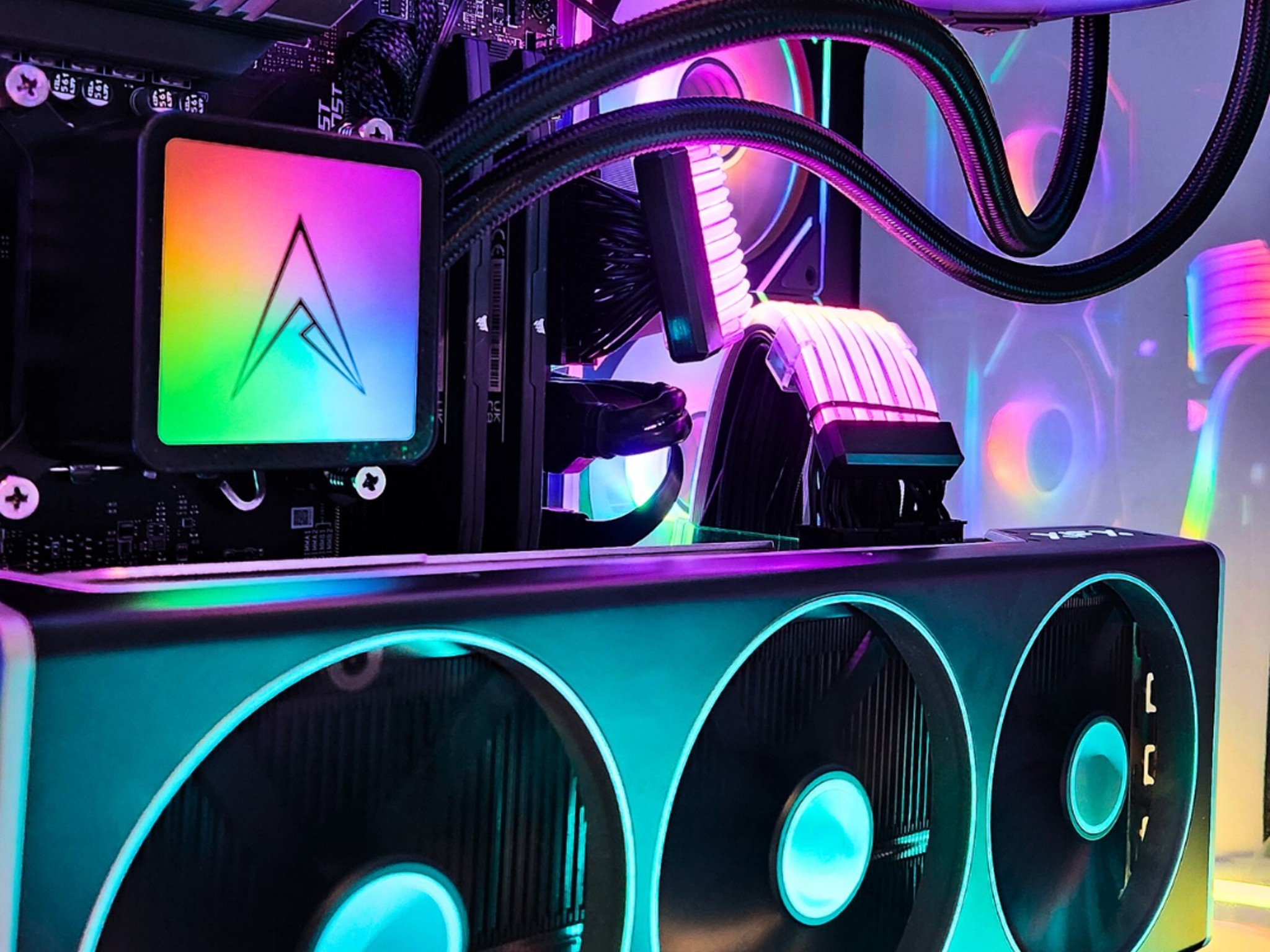 🌟 Divine 😶‍🌫️: RX 7900 XTX | Intel i9 12900k | 32GB DDR5 | 2TB SSD | 7 RGB Fans | Black Gaming PC