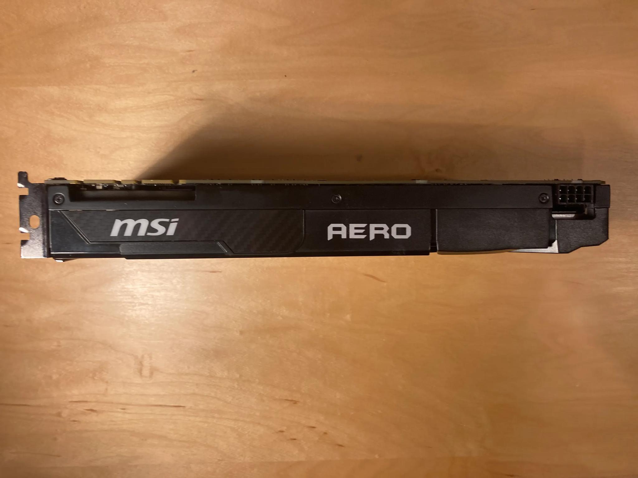 MSI GTX 1070 AERO 8G