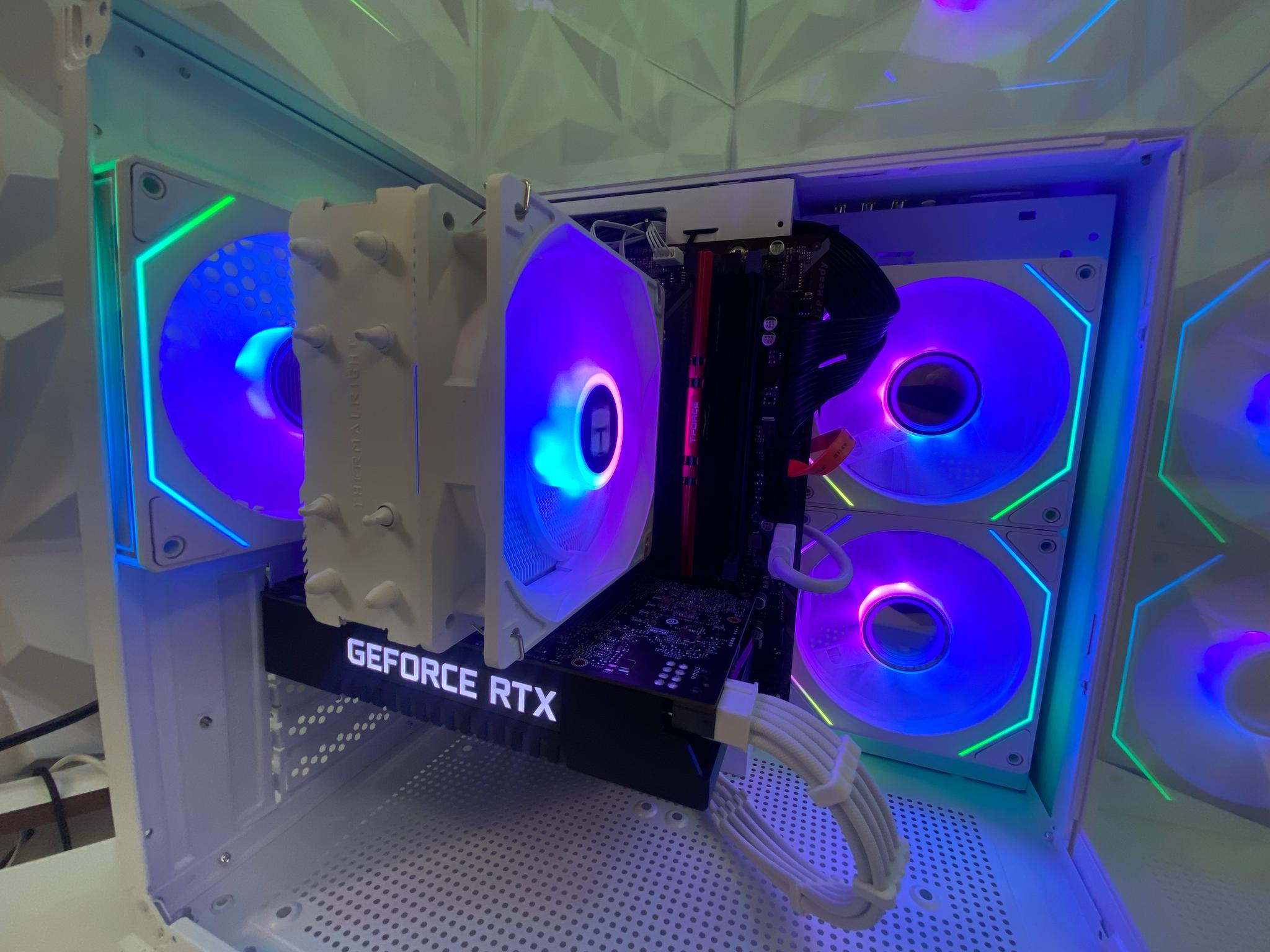 🎅🎅 White Elite Build – intel i5 8500 + RTX 2060 6GB | 1080P/1440P High FPS Ready