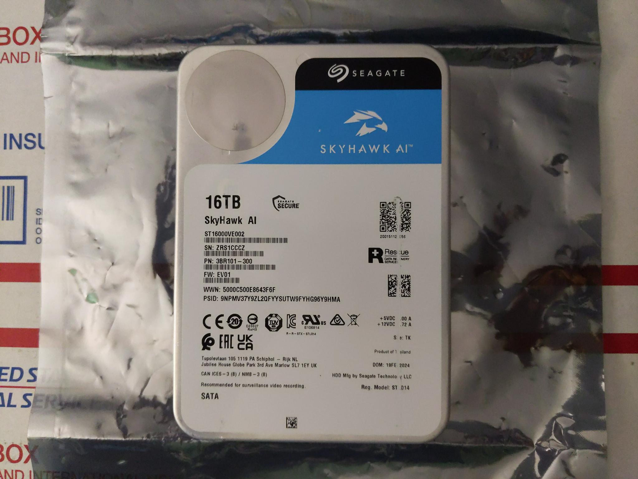 Seagate SkyHawk AI 16TB - Image 2