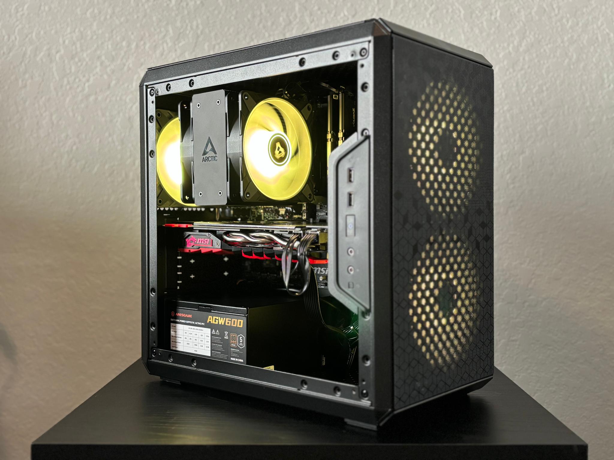 🔥 The Bandit – Budget Micro ATX Gaming PC 🔥