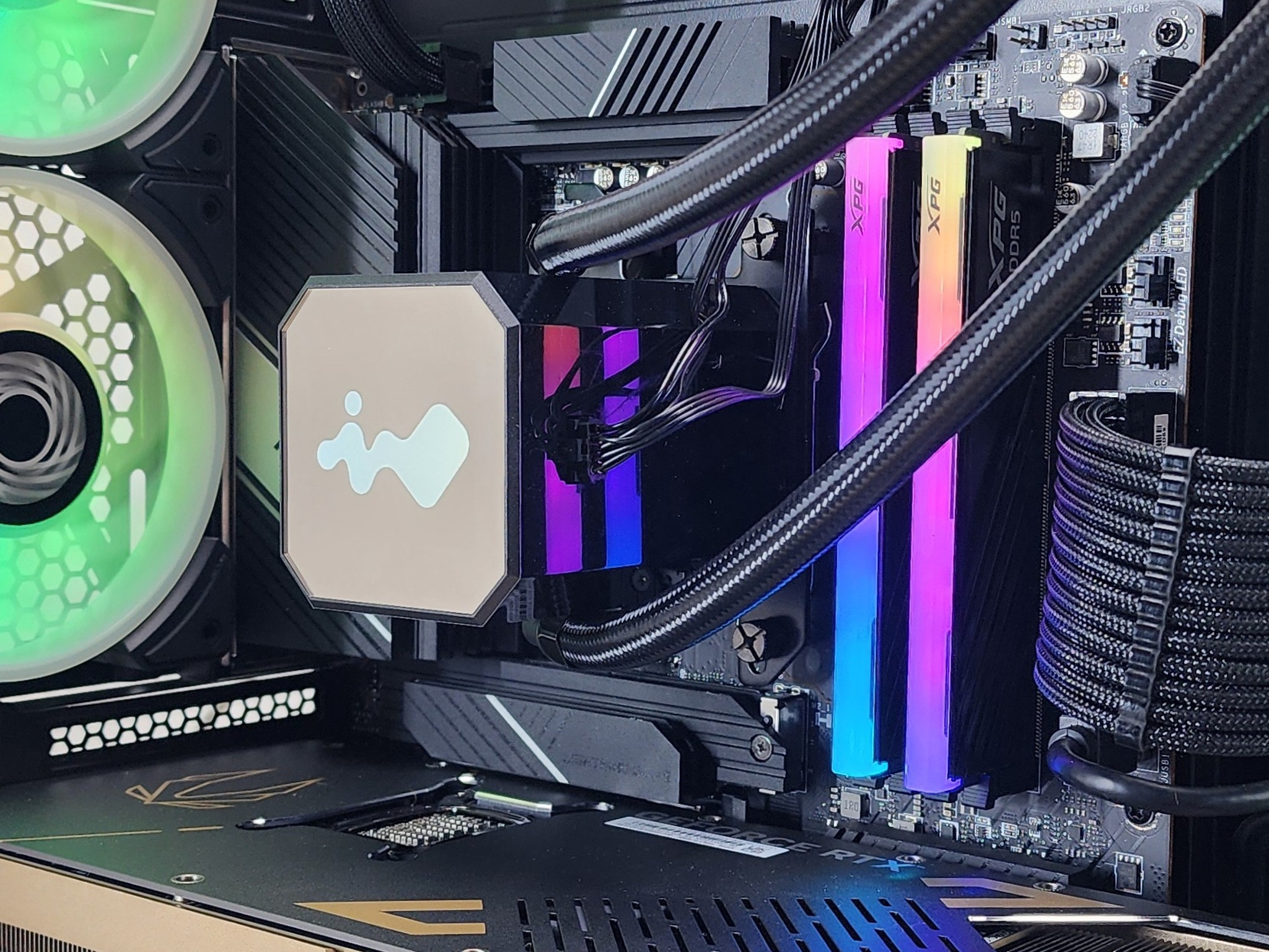 Gaming PC Ryzen 7 9700X 32GB RAM 2TB SSD RTX 5080 16GB Windows 11 Computer