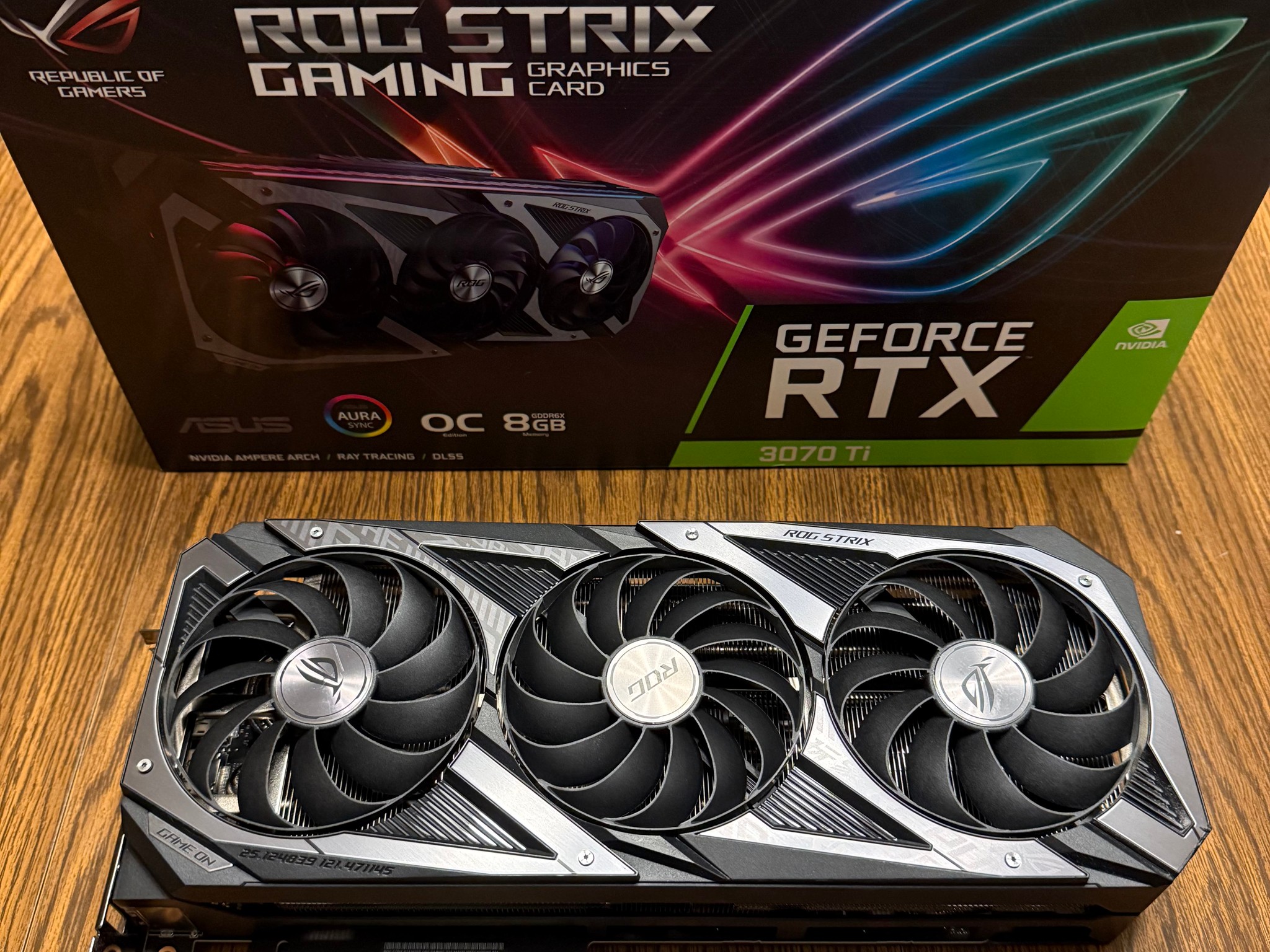 ASUS ROG STRIX GAMING OC GeForce RTX 3070 Ti