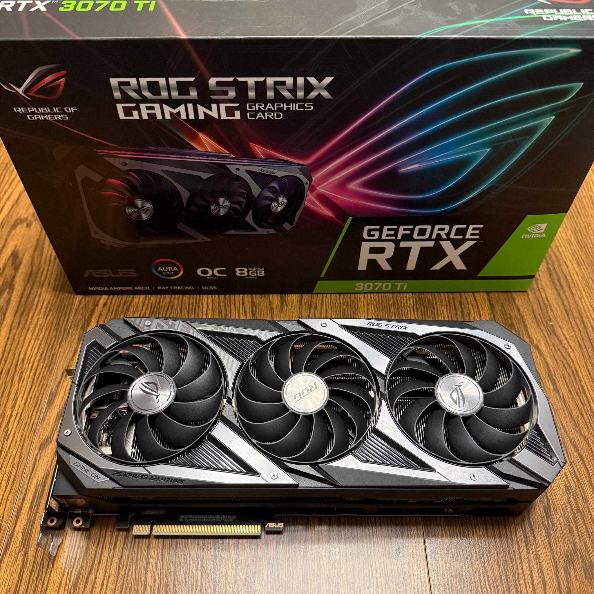 ASUS ROG STRIX GAMING OC GeForce RTX 3070 Ti