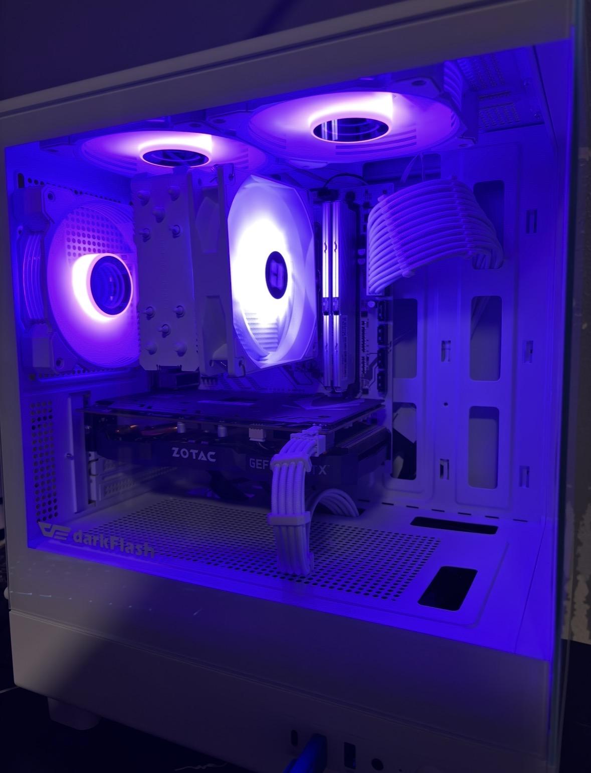🧊 Frostbyte White RGB Gaming PC | Ryzen 5 3600 + RTX 2060 | Clean & Powerful 🎮