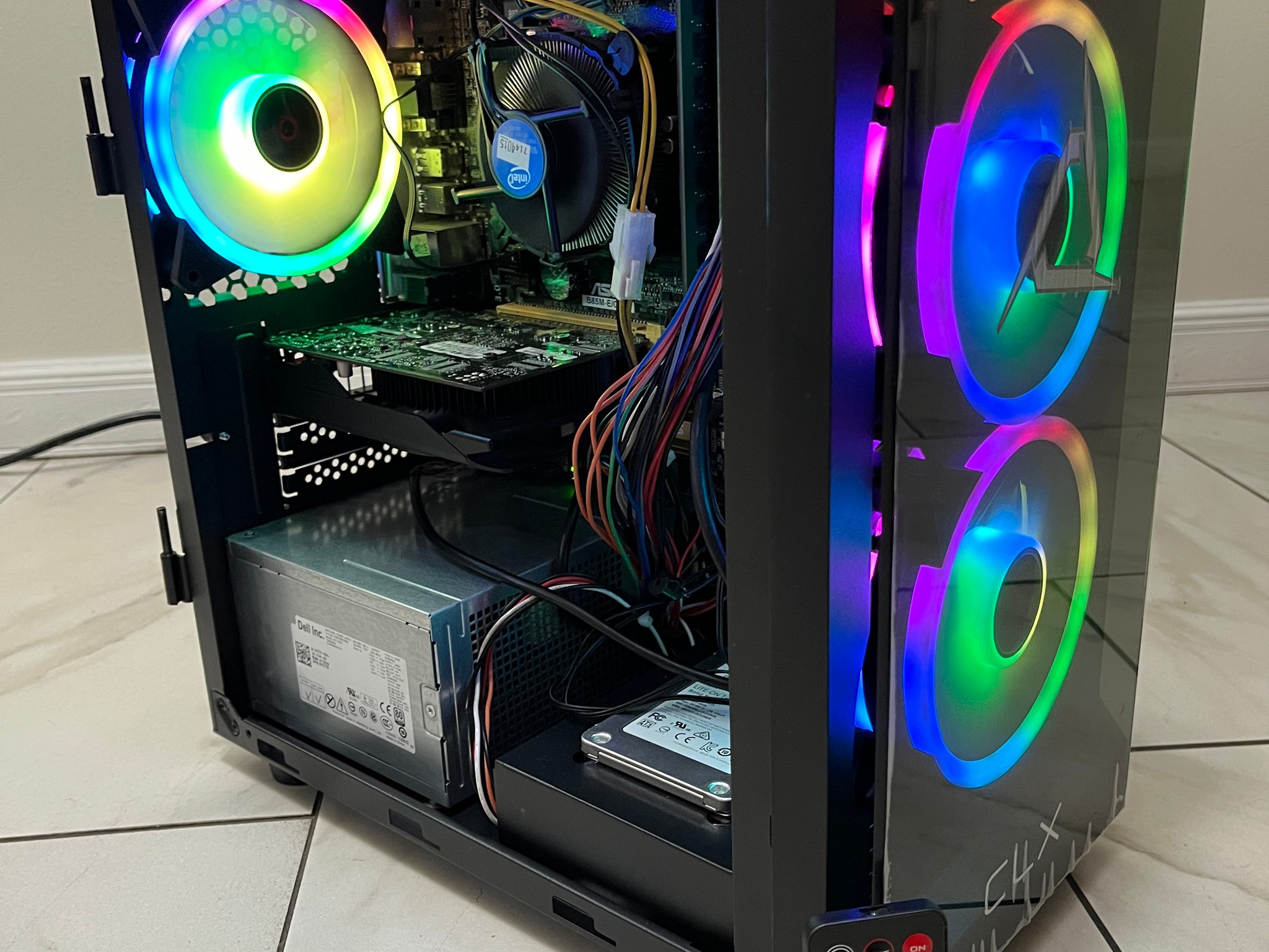 Super Budget Gaming PC - Intel i7-4790, NVIDIA GTX 750 Ti, 16GB RAM, 628GB Storage, w/ Wi-Fi & BT