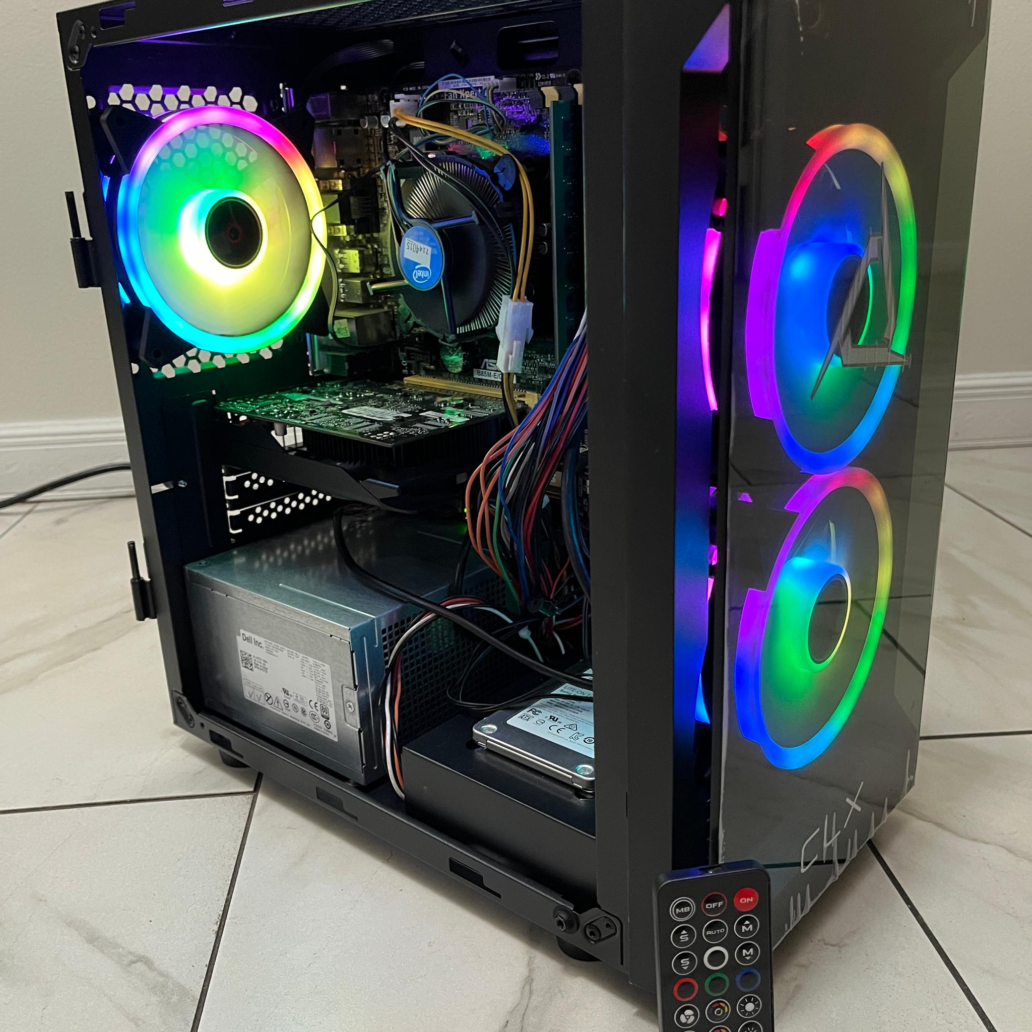 Super Budget Gaming PC - Intel i7-4790, NVIDIA GTX 750 Ti, 16GB RAM, 628GB Storage, w/ Wi-Fi & BT