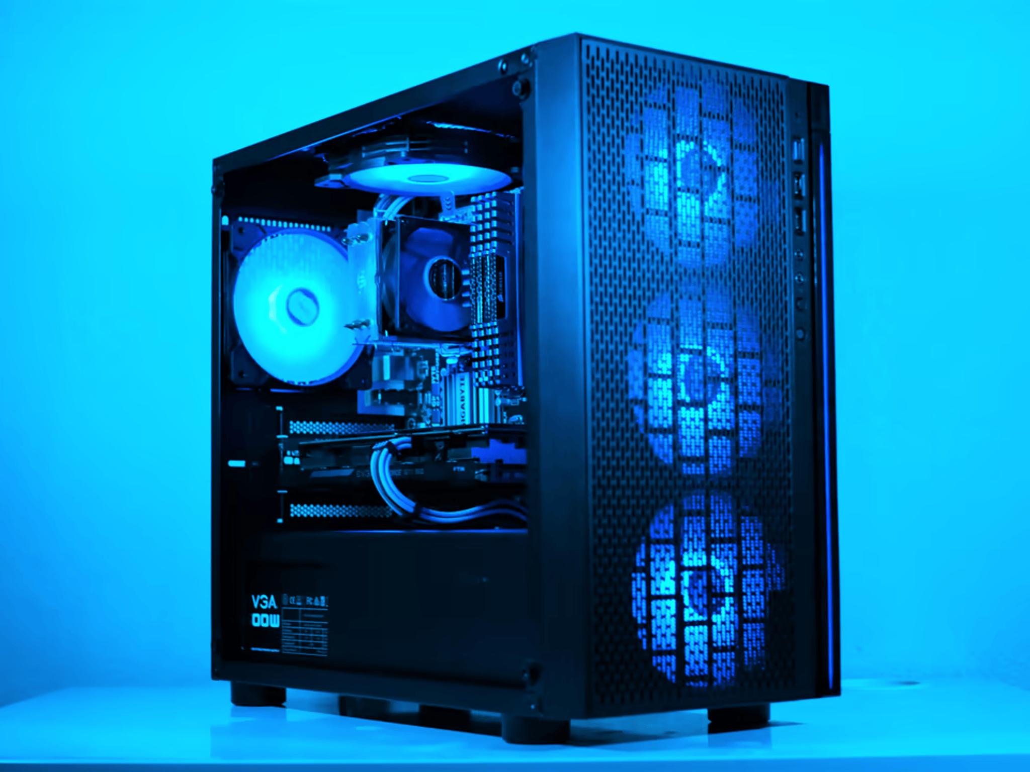 "CRYIN' CYAN" DESKTOP GAMING PC | AMD FX-8320 | EVGA GeForce GTX 960 | Corsair Vengeance 16GB