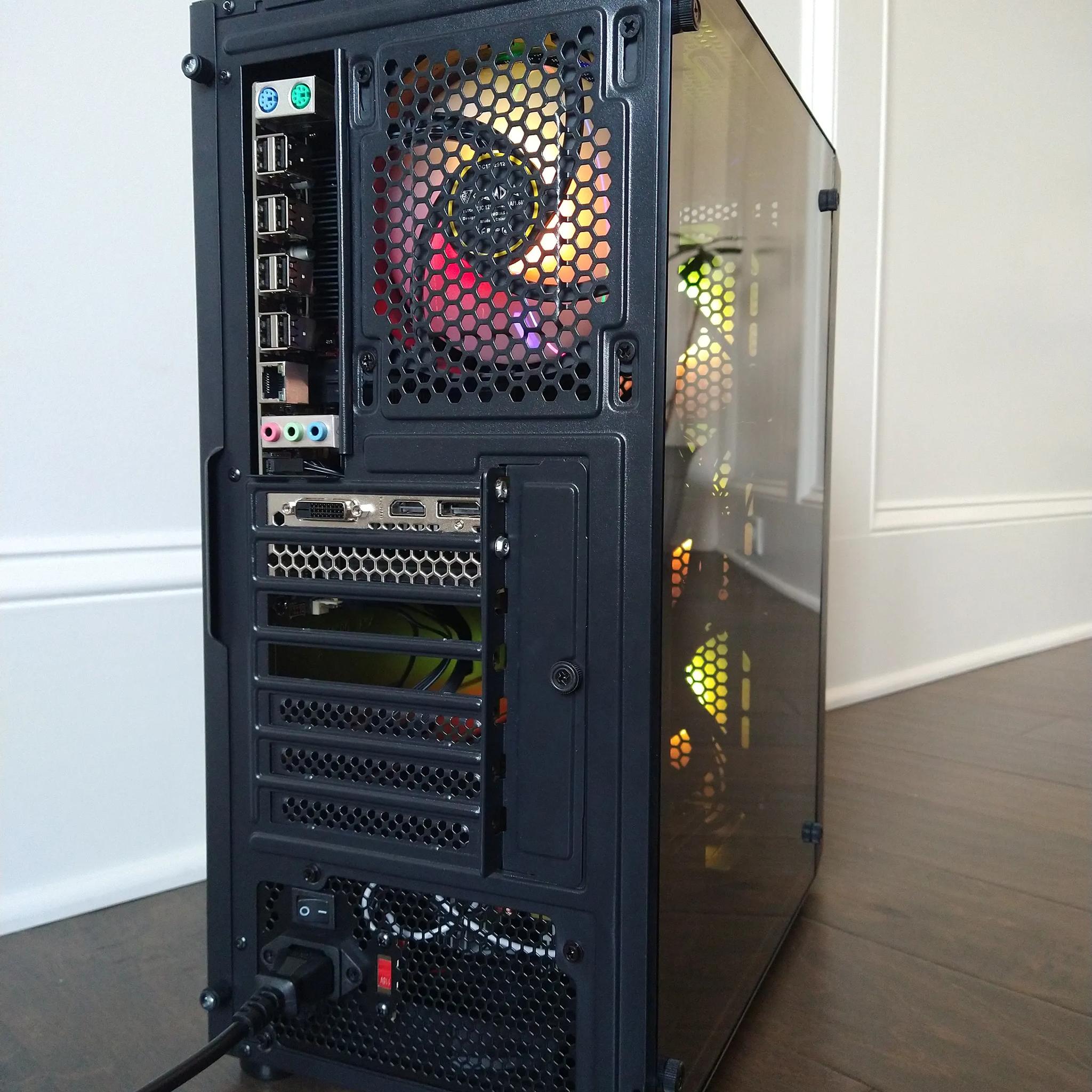 Xeon Gaming PC - Xeon X5675 + GTX 1650 - 16GB RAM - 699GB SSD - Window 10