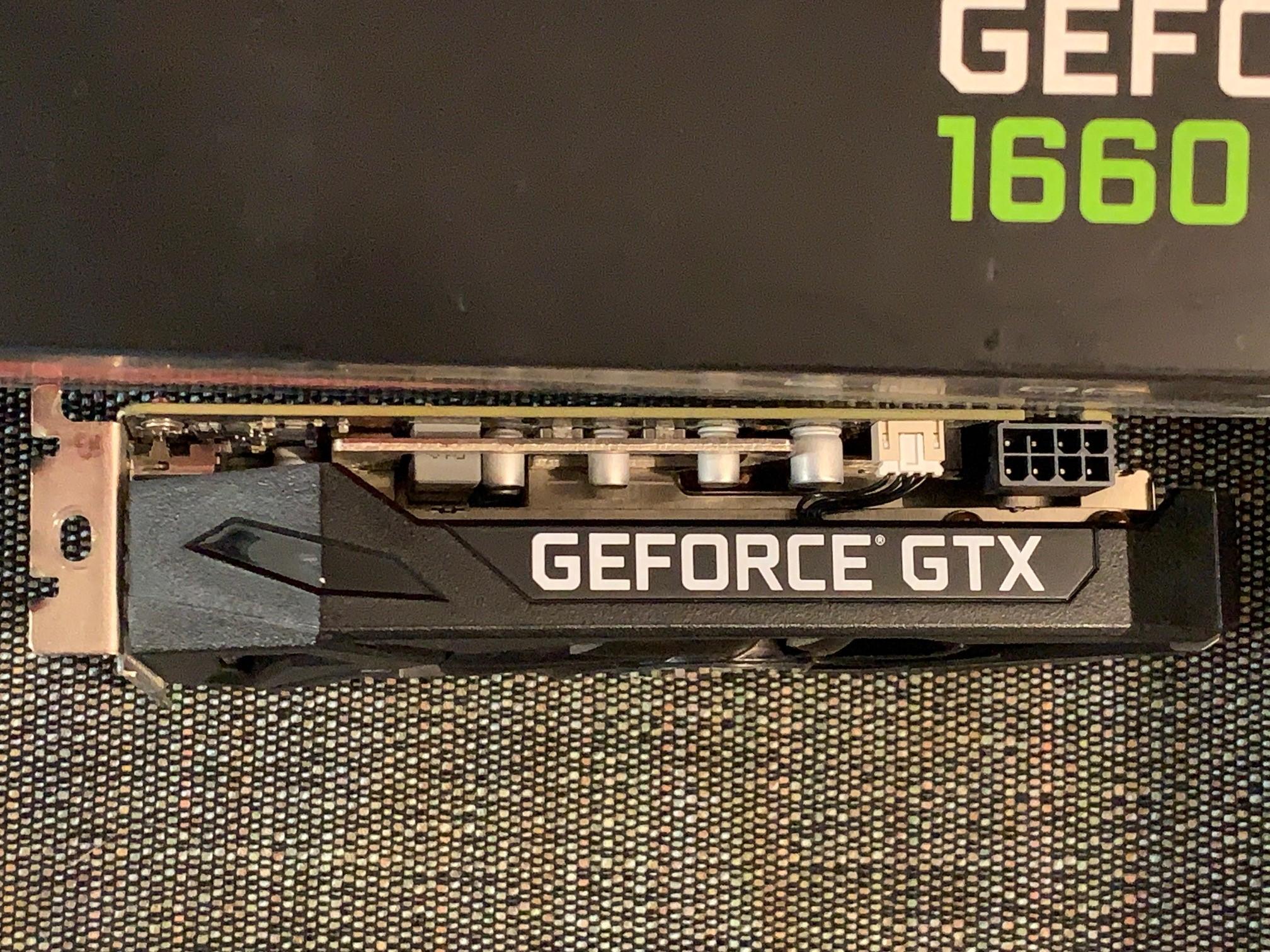 PNY GeForce GTX 1660 SUPER 6GB XLR8 Gaming Overclocked Edition, Used.