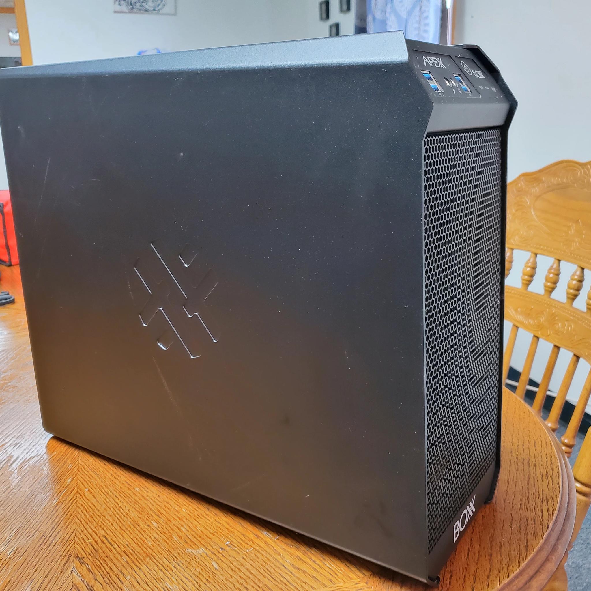 GAMING PC i7 16gb evga 1080 8gb 512gb m.2 500gb hdd