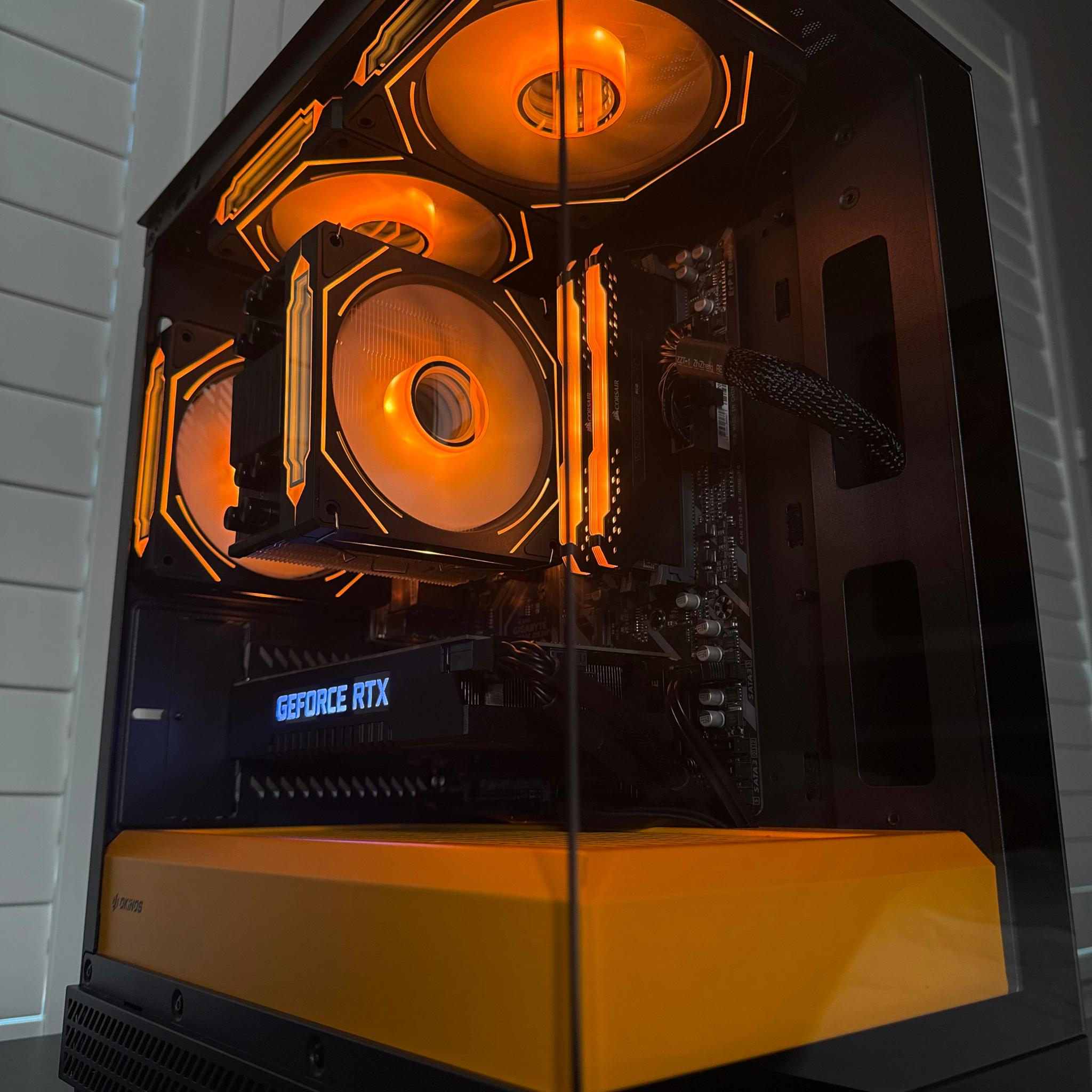 ❄️🔥 “Frostfire” — Custom Built Gaming PC | RTX 2060 | 2TB SSD | 16GB RAM