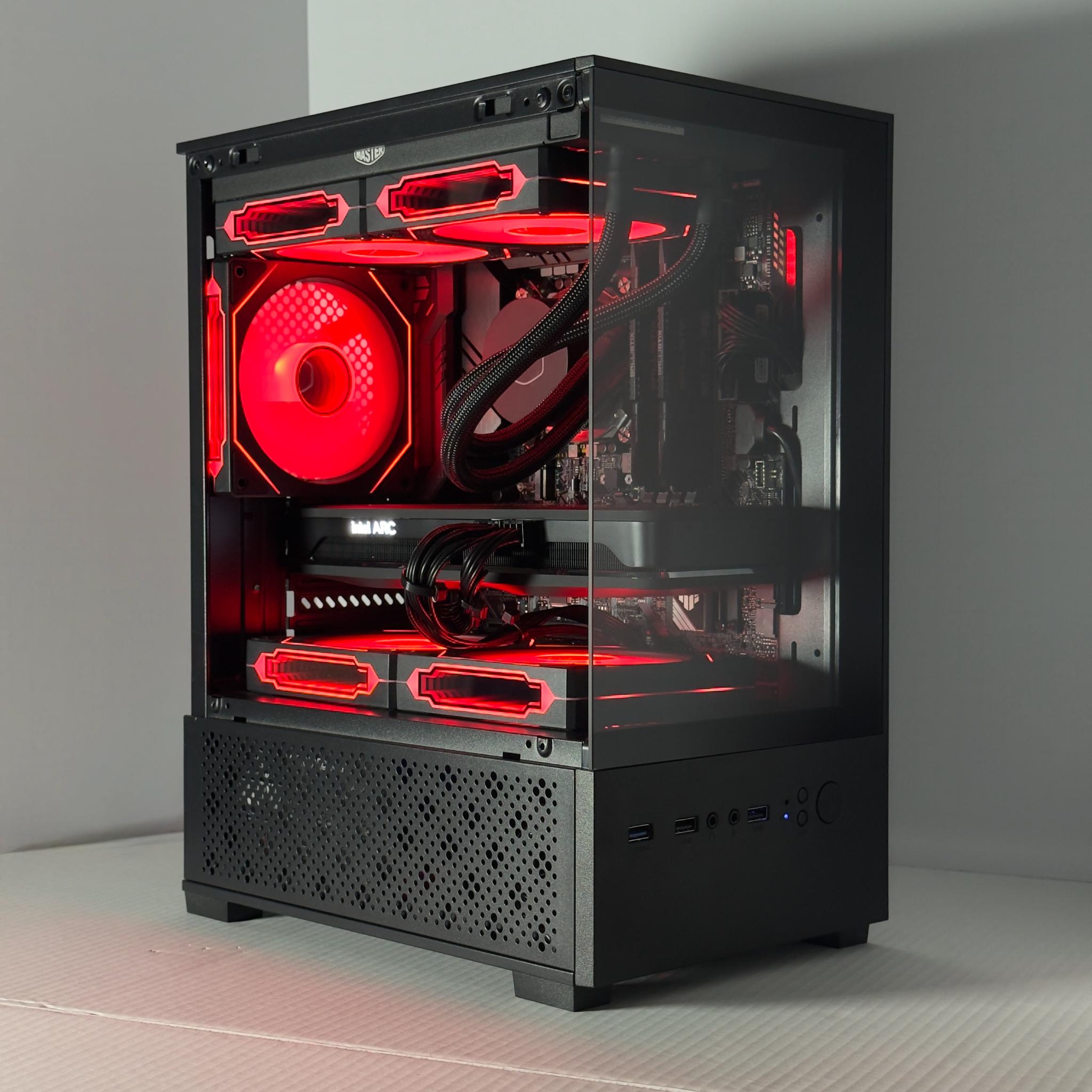 PixelForge Mini 1080p/1440p | i5-10400F | Arc A750 8GB | 16GB DDR4 | 512GB NVMe | WIFI + BT