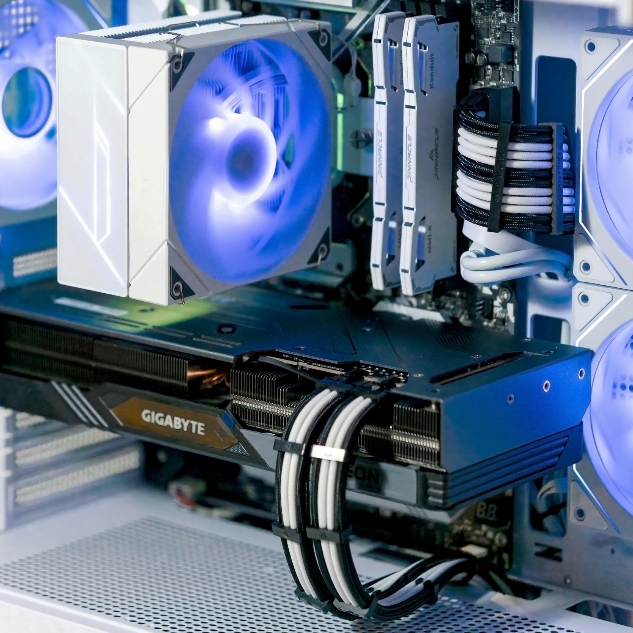 ❄️1440p/4K Gaming BEAST❄️ Radeon RX 7800XT| Ryzen 5 5600X| B550| 16GB| 1TB M.2| WiFi-Win 11| ARGB